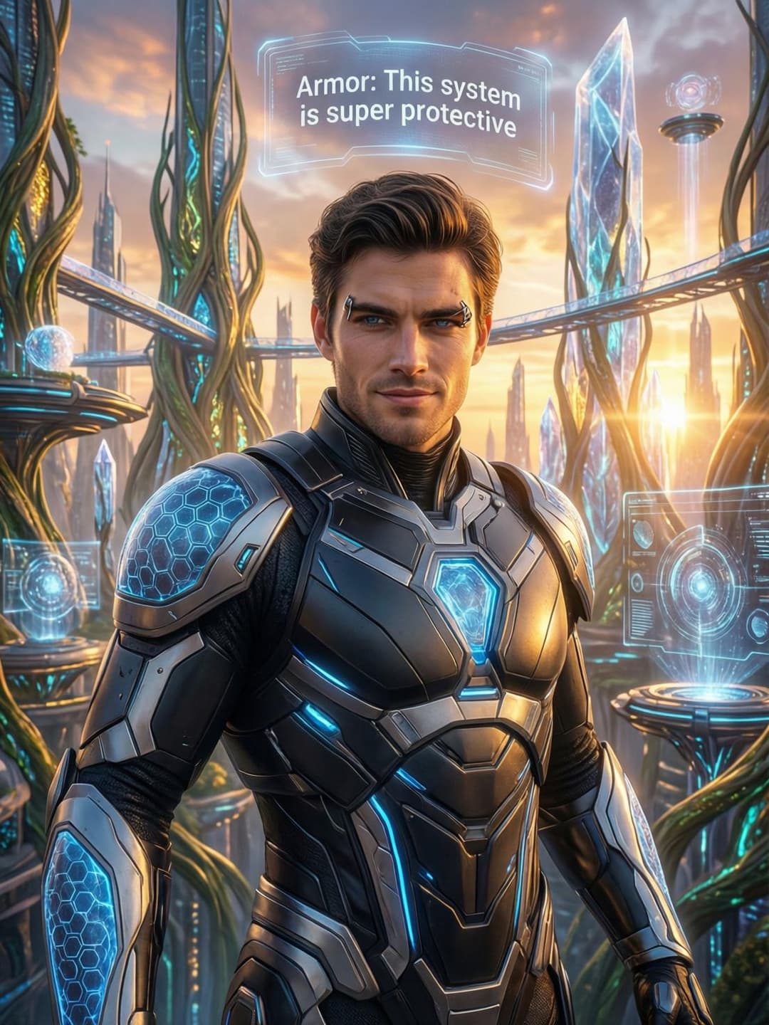 Armor: This system is super protective cover