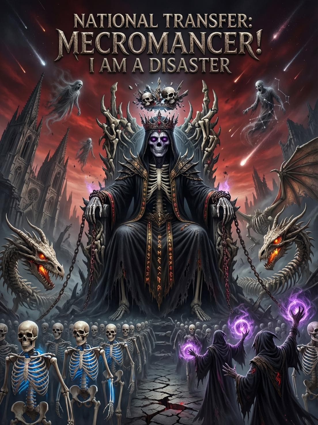 National Transfer: Necromancer! I Am A Disaster cover
