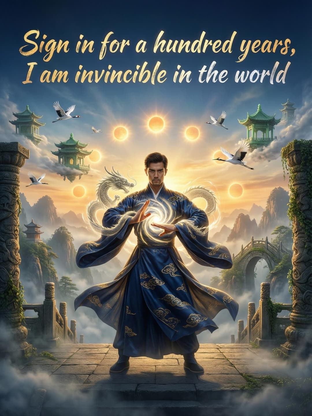 Sign in for a hundred years, I am invincible in the world cover