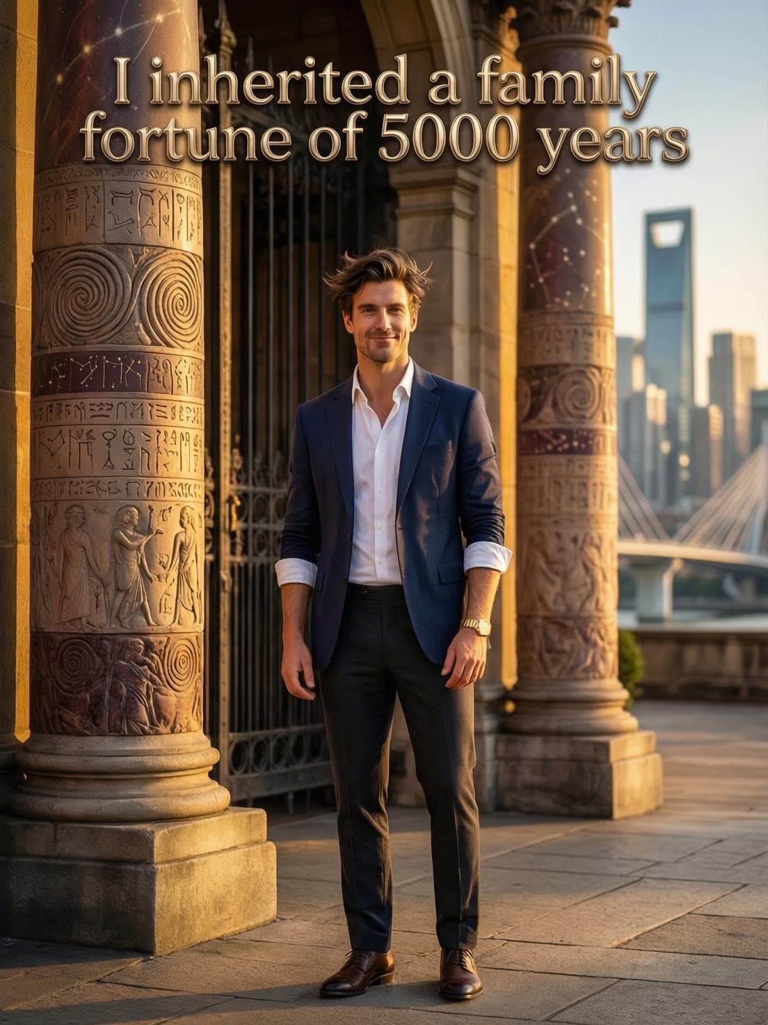 I inherited a family fortune of 5000 years cover