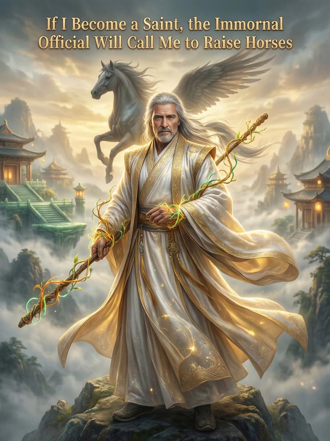 If I become a saint, the immortal official will call me to raise horses cover