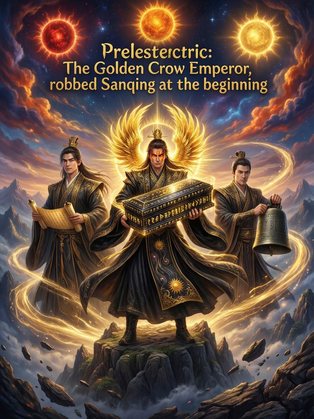 Prehistoric: The Golden Crow Emperor, robbed Sanqing at the beginning cover