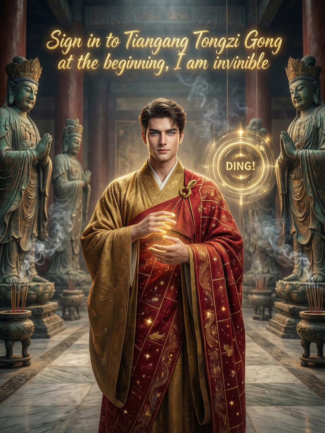 Sign in to Tiangang Tongzi Gong at the beginning, I am invincible cover