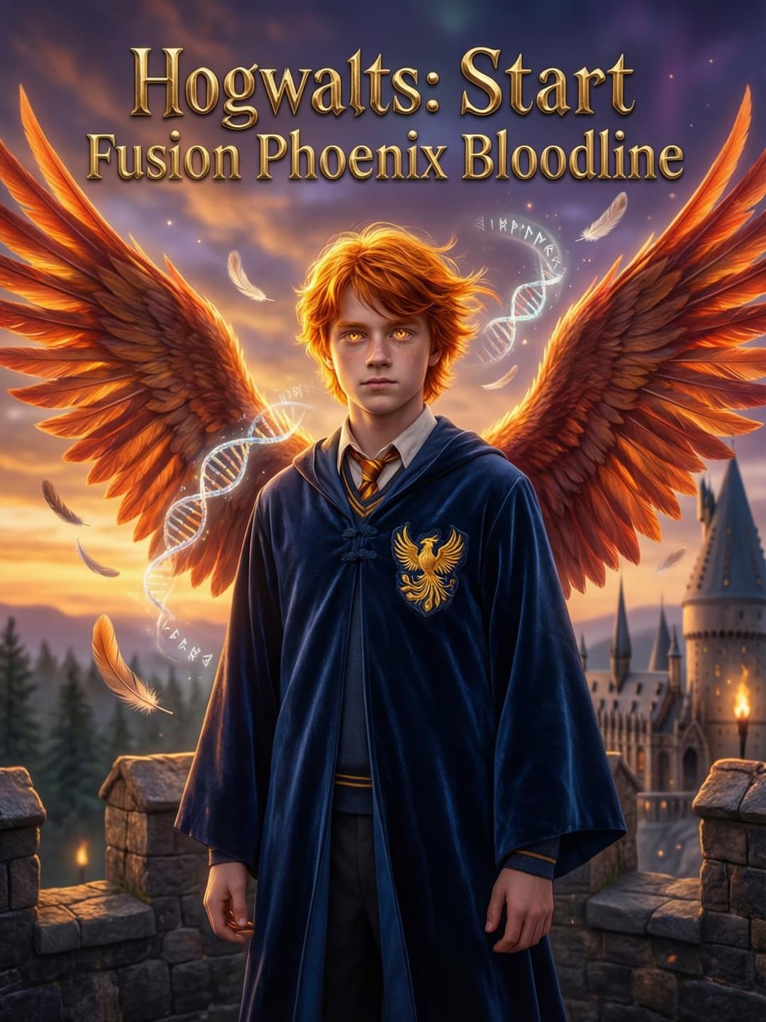 Hogwarts: Start Fusion Phoenix Bloodline cover