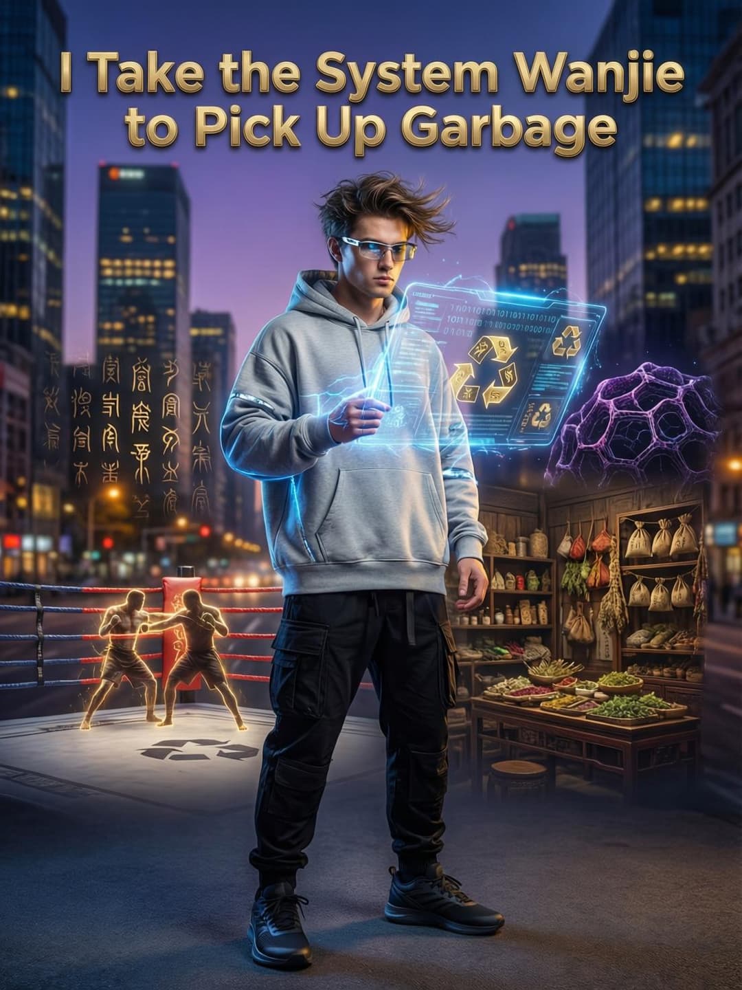 I take the system Wanjie to pick up garbage cover