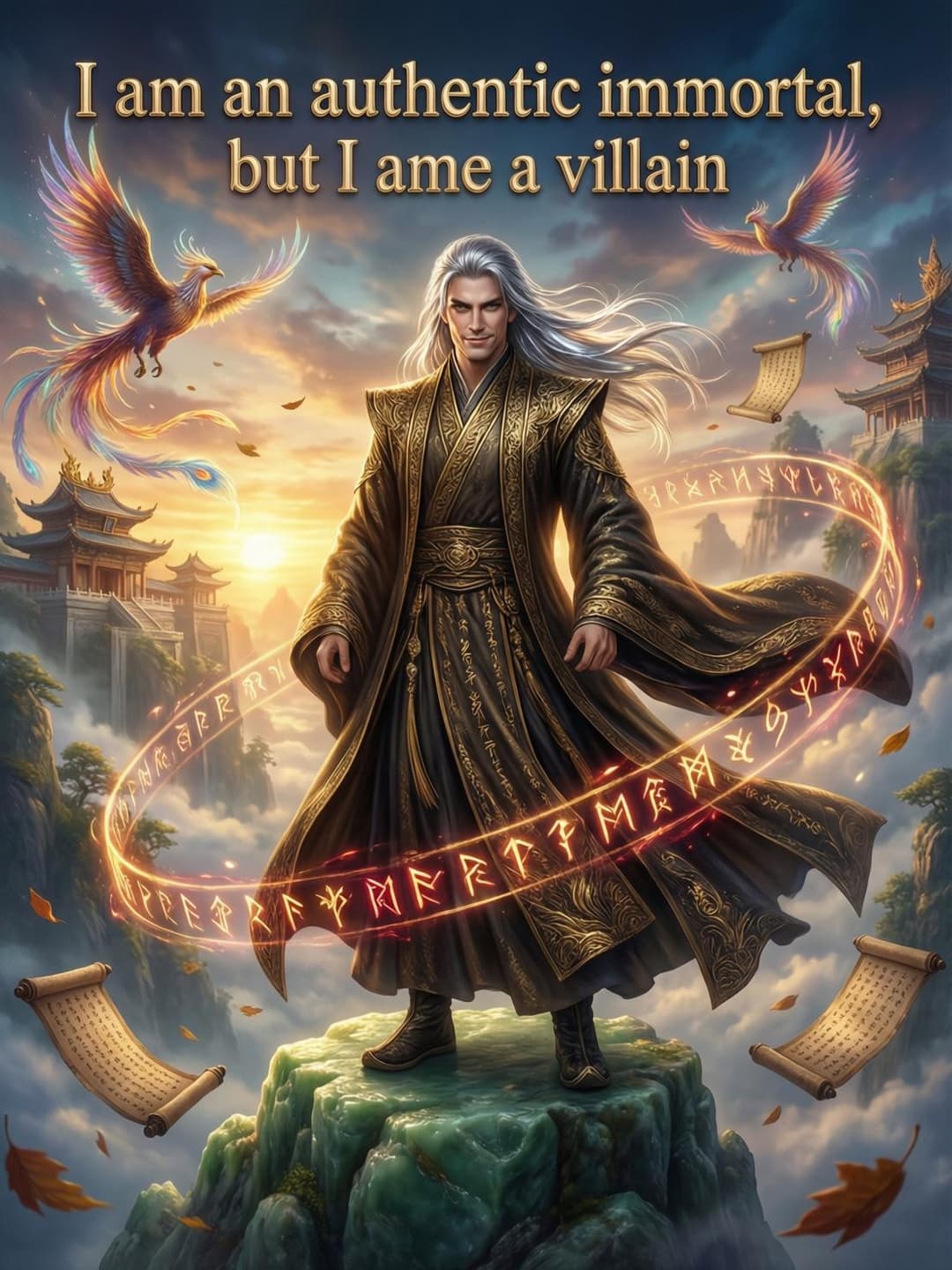 I am an authentic immortal, but I am a villain cover