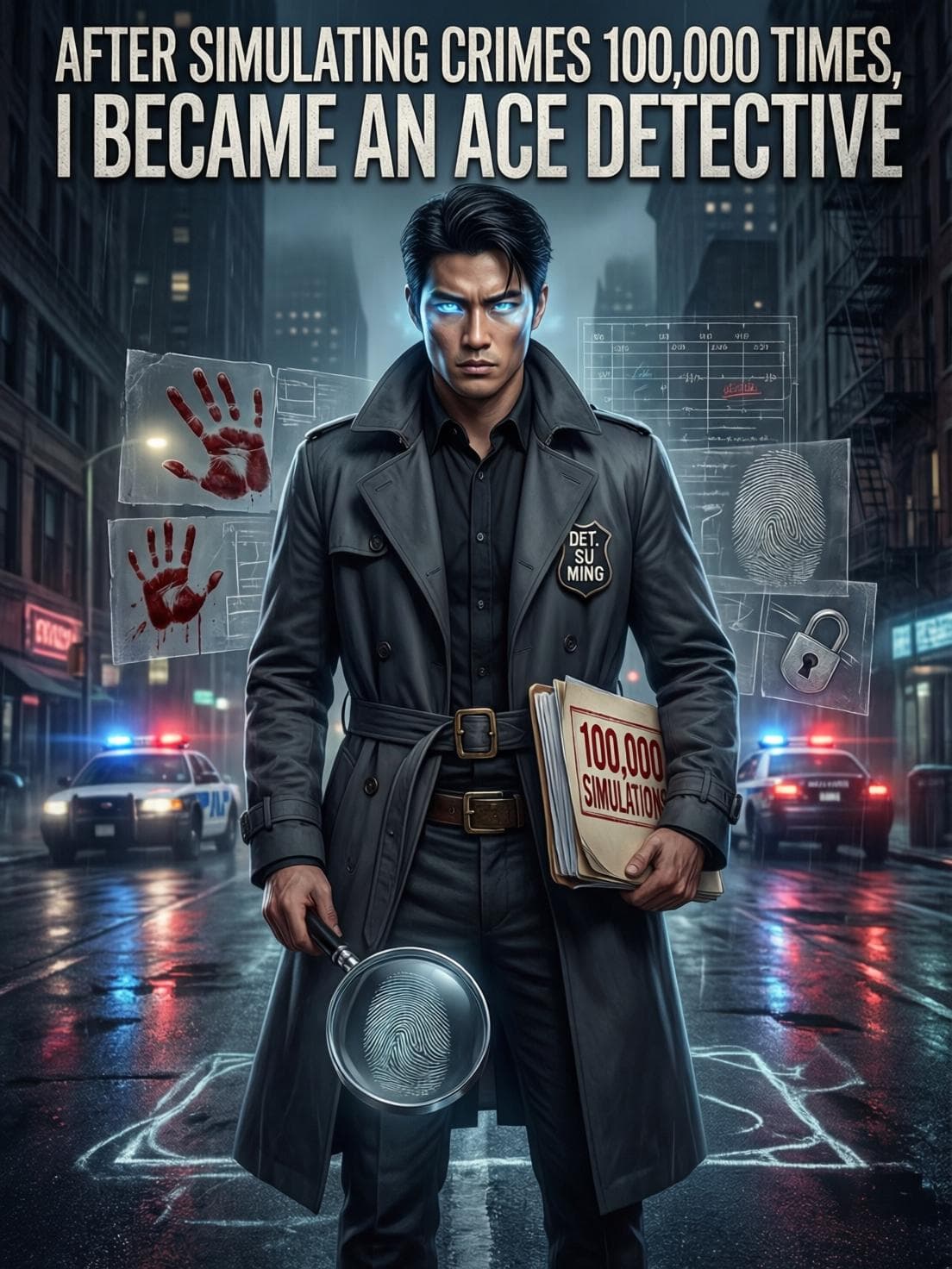 After simulating crimes 100,000 times, I became an ace detective cover