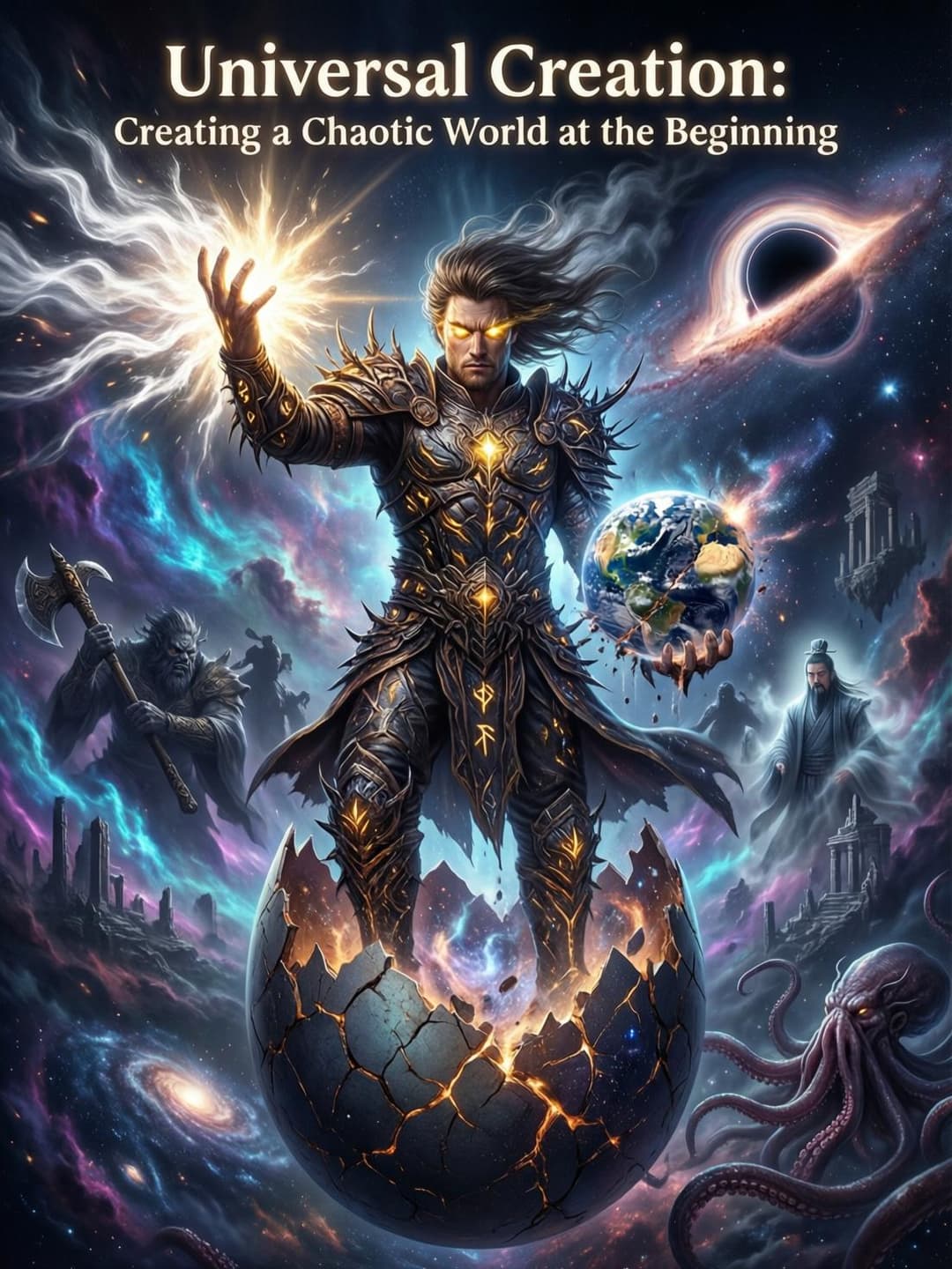 Universal Creation: Creating a Chaotic World at the Beginning cover