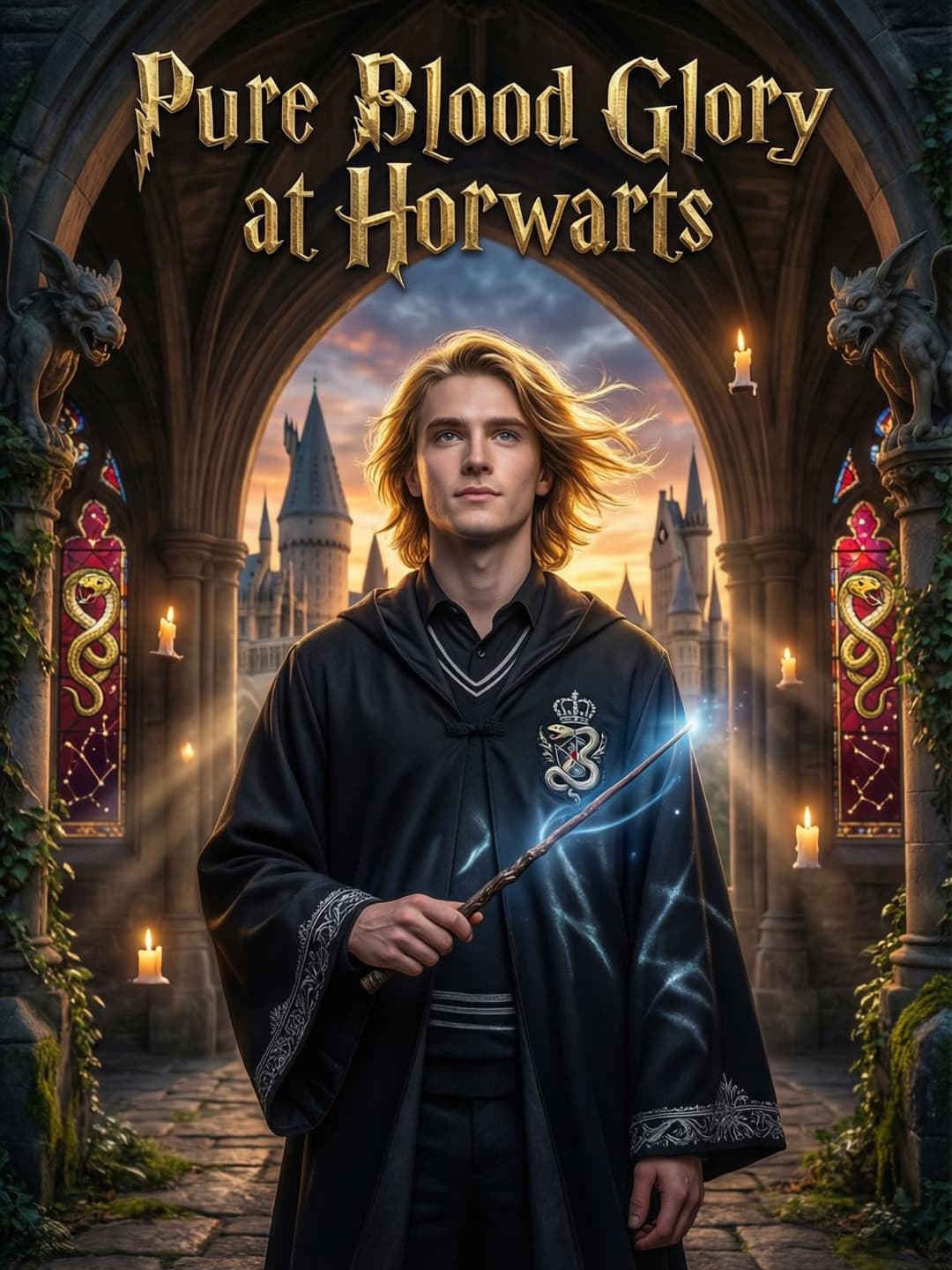 Pure Blood Glory at Hogwarts cover
