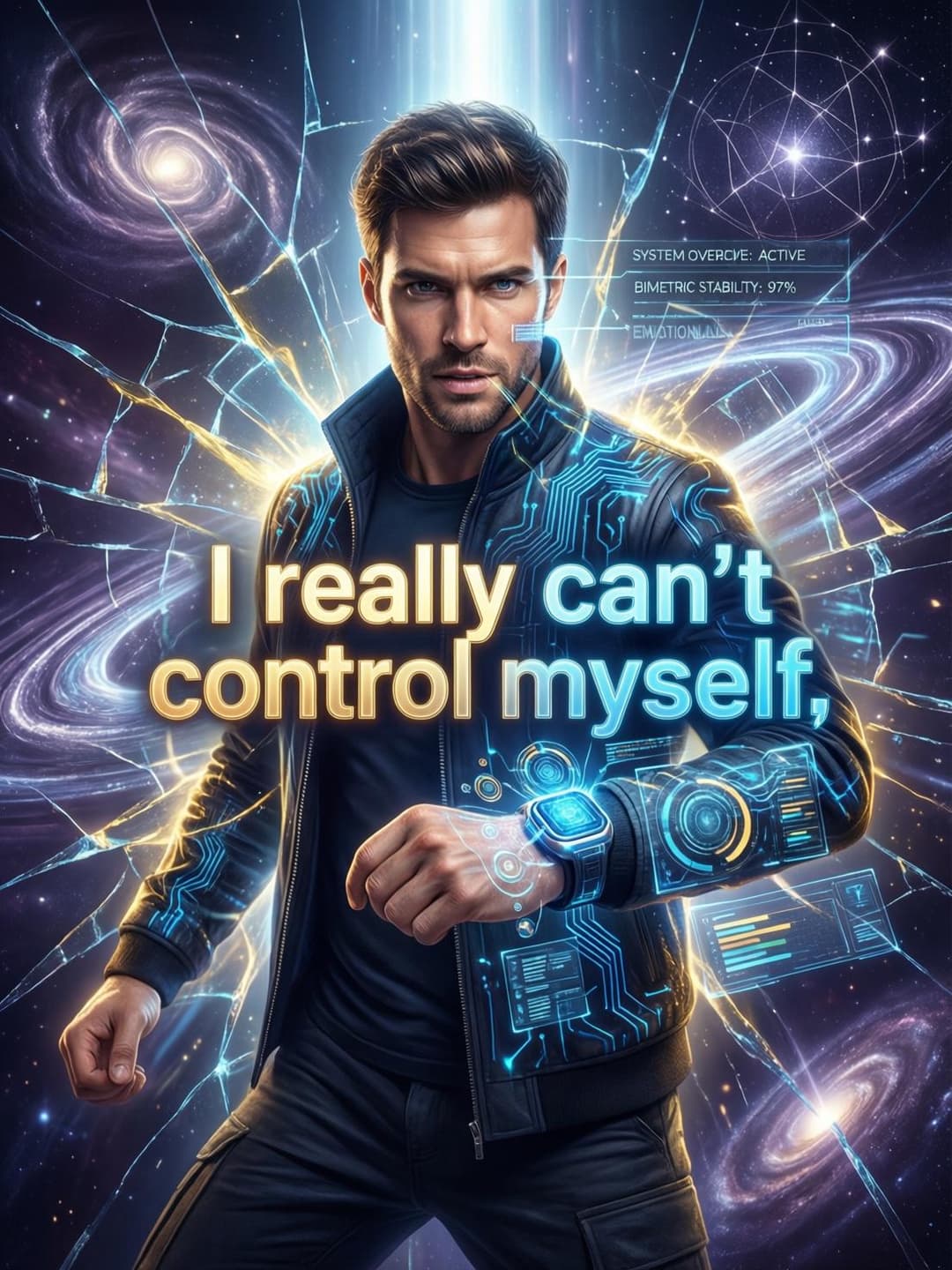 I really can't control myself. cover