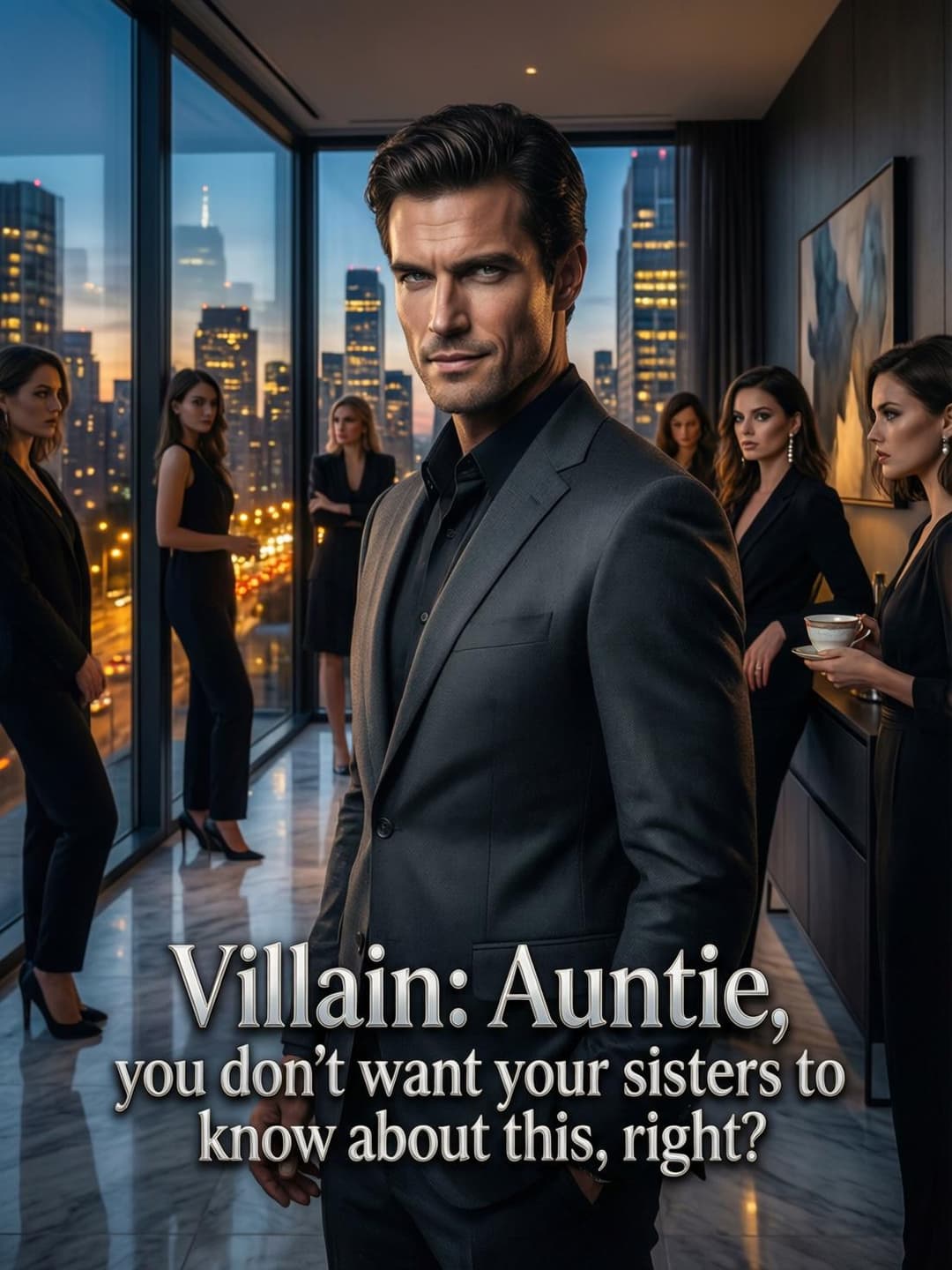 Villain: Auntie, you don’t want your sisters to know about this, right? cover