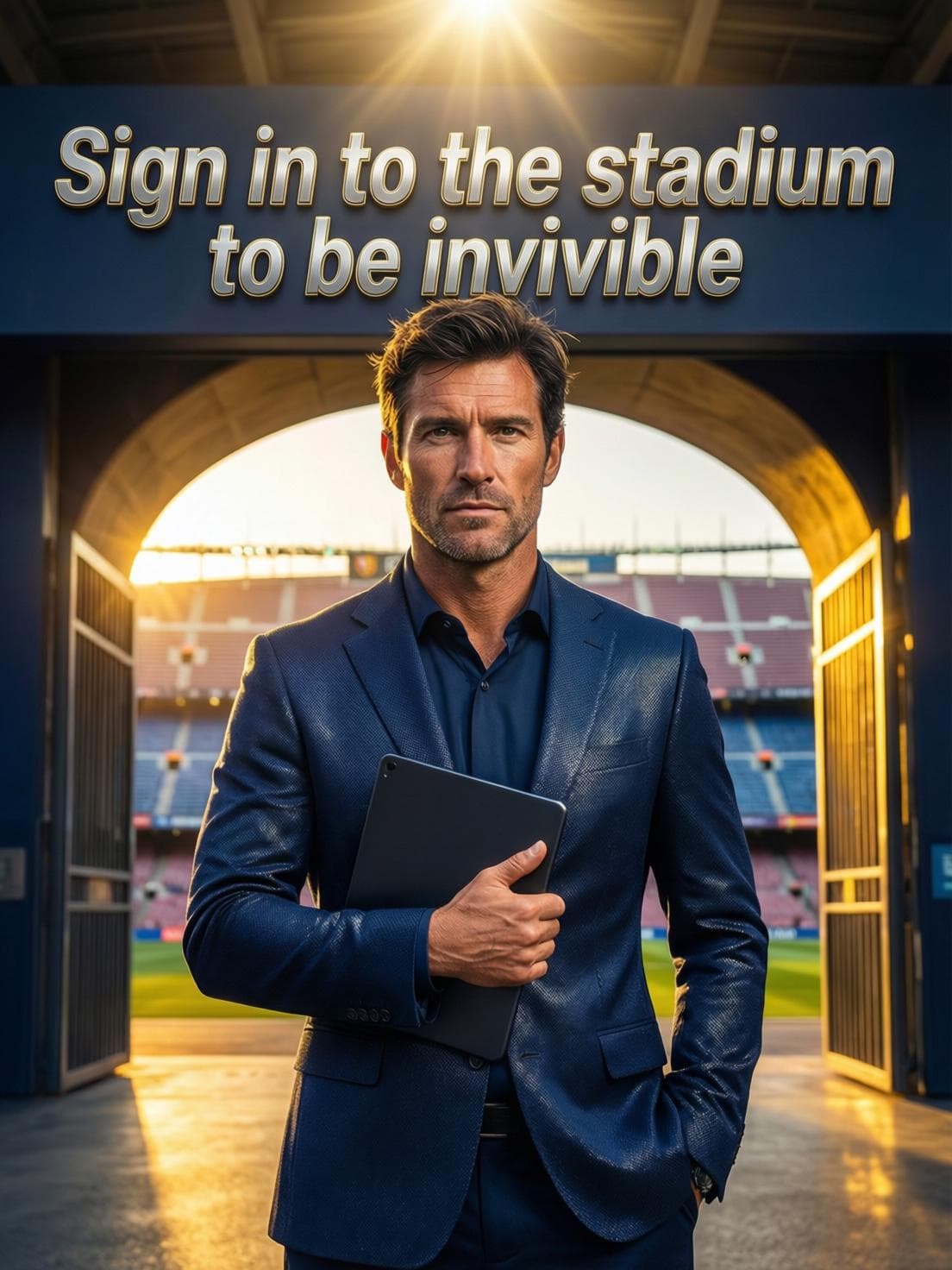 Sign in to the stadium to be invincible cover