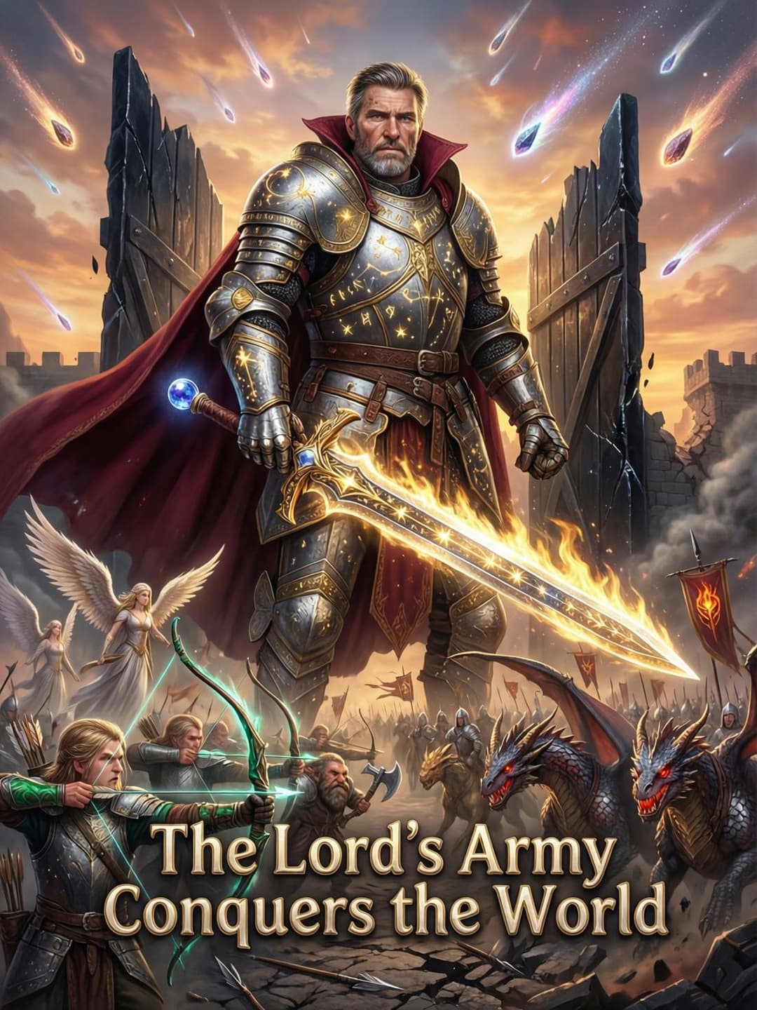 The lord's army conquers the world cover