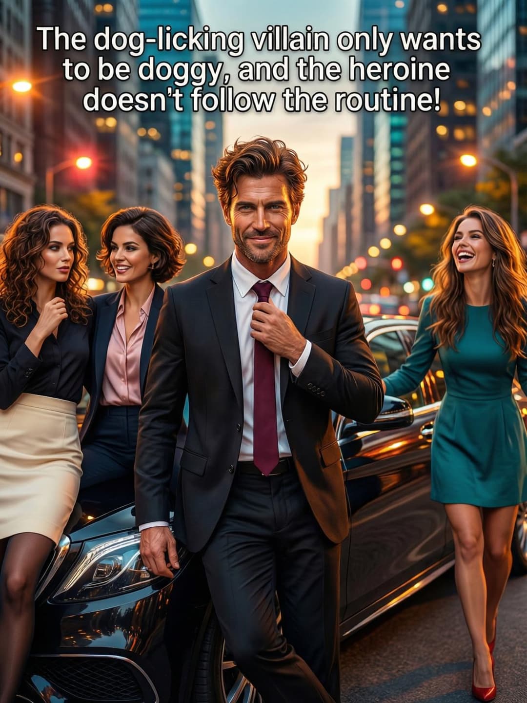 The dog-licking villain only wants to be doggy, and the heroine doesn't follow the routine! cover