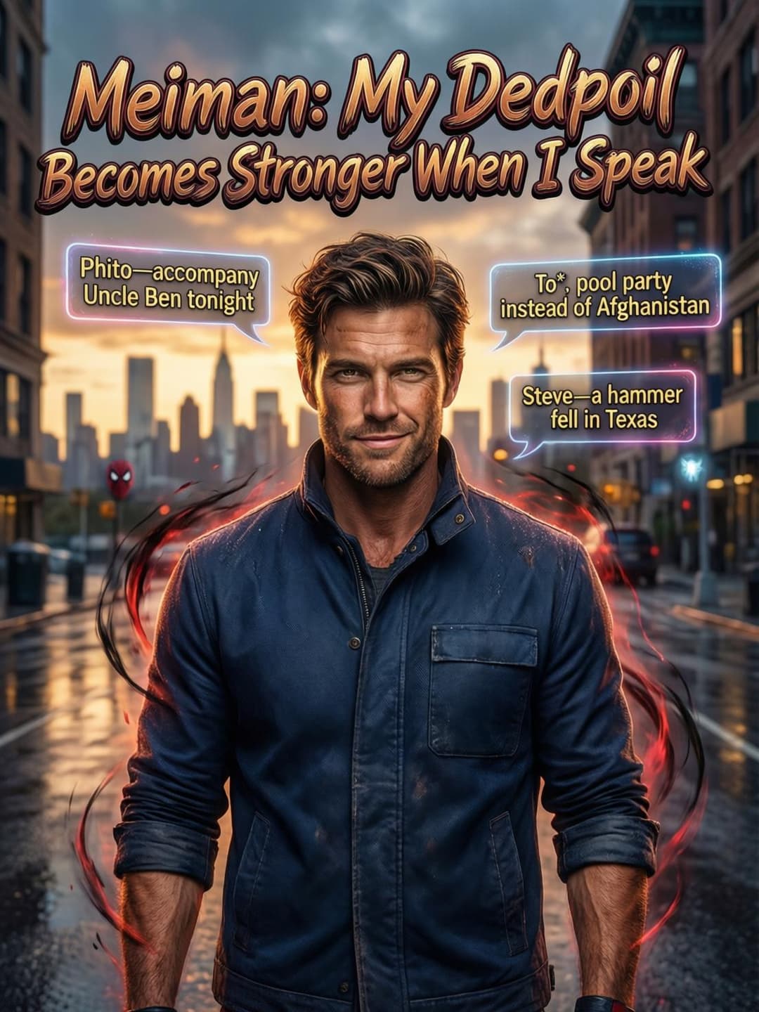 Meiman: My Deadpool Becomes Stronger When I Speak cover