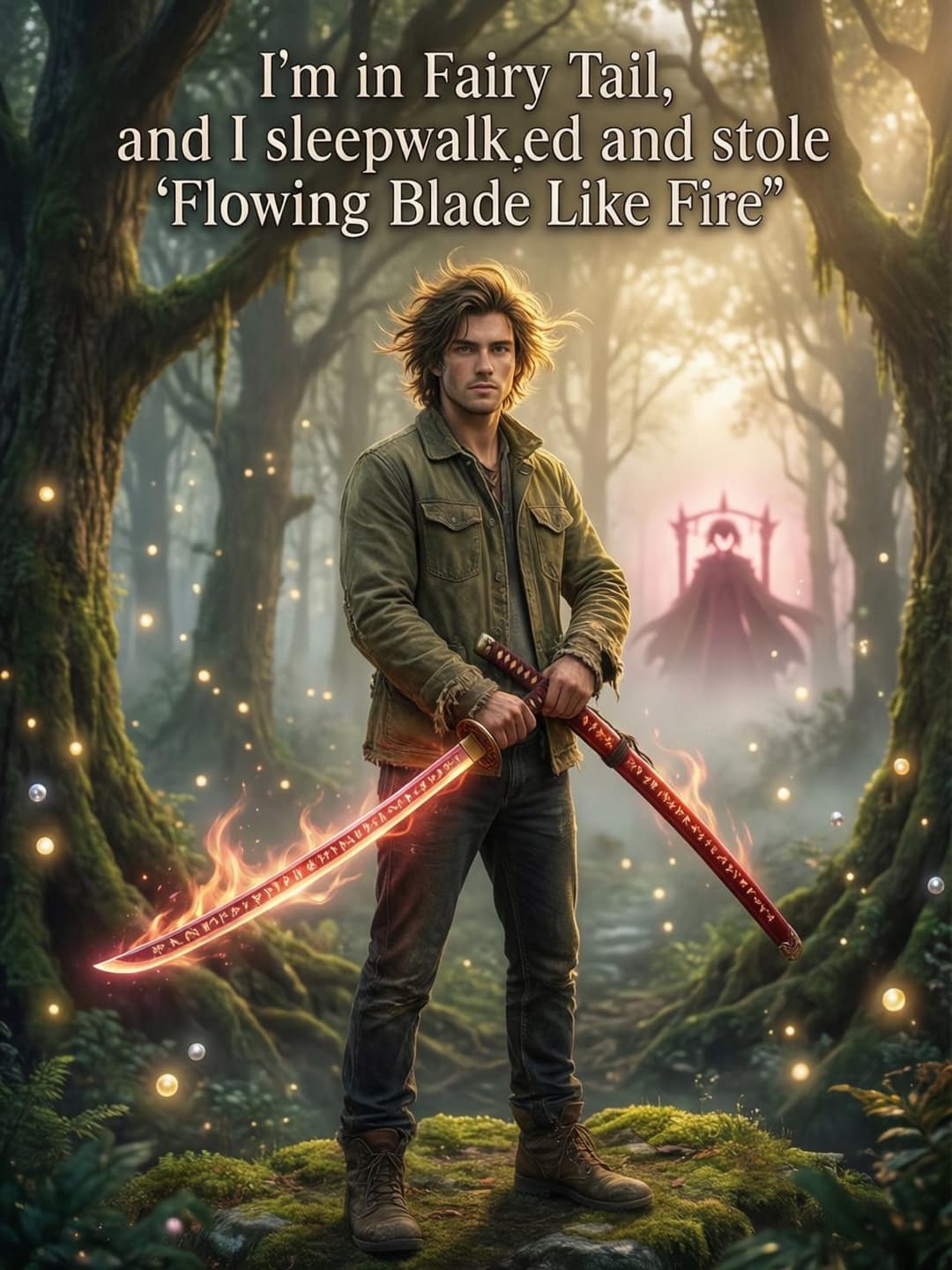 I'm in Fairy Tail, and I sleepwalked and stole "Flowing Blade Like Fire" cover