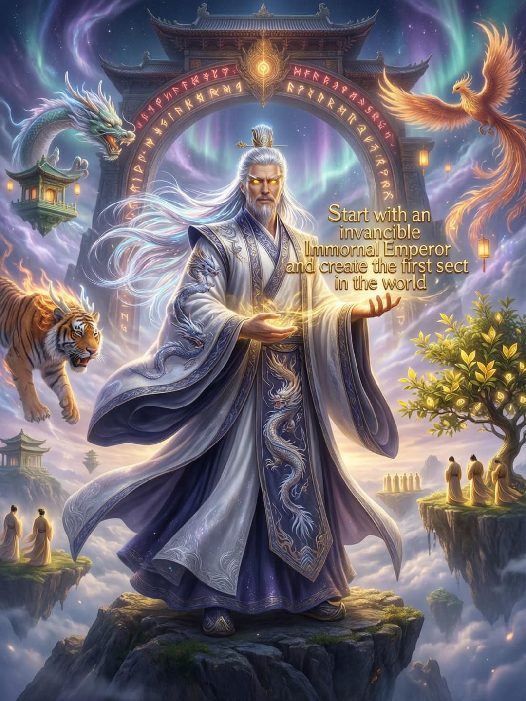 Start with an invincible Immortal Emperor and create the first sect in the world cover