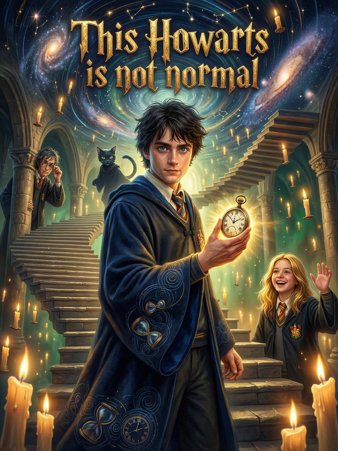 This Hogwarts is not normal cover