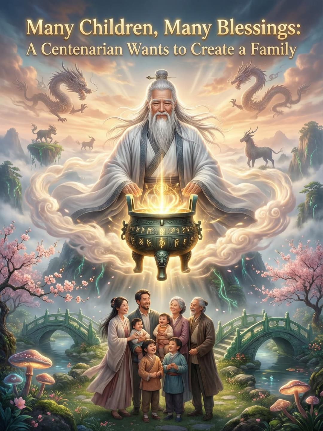 Many children, many blessings: A centenarian wants to create a family cover