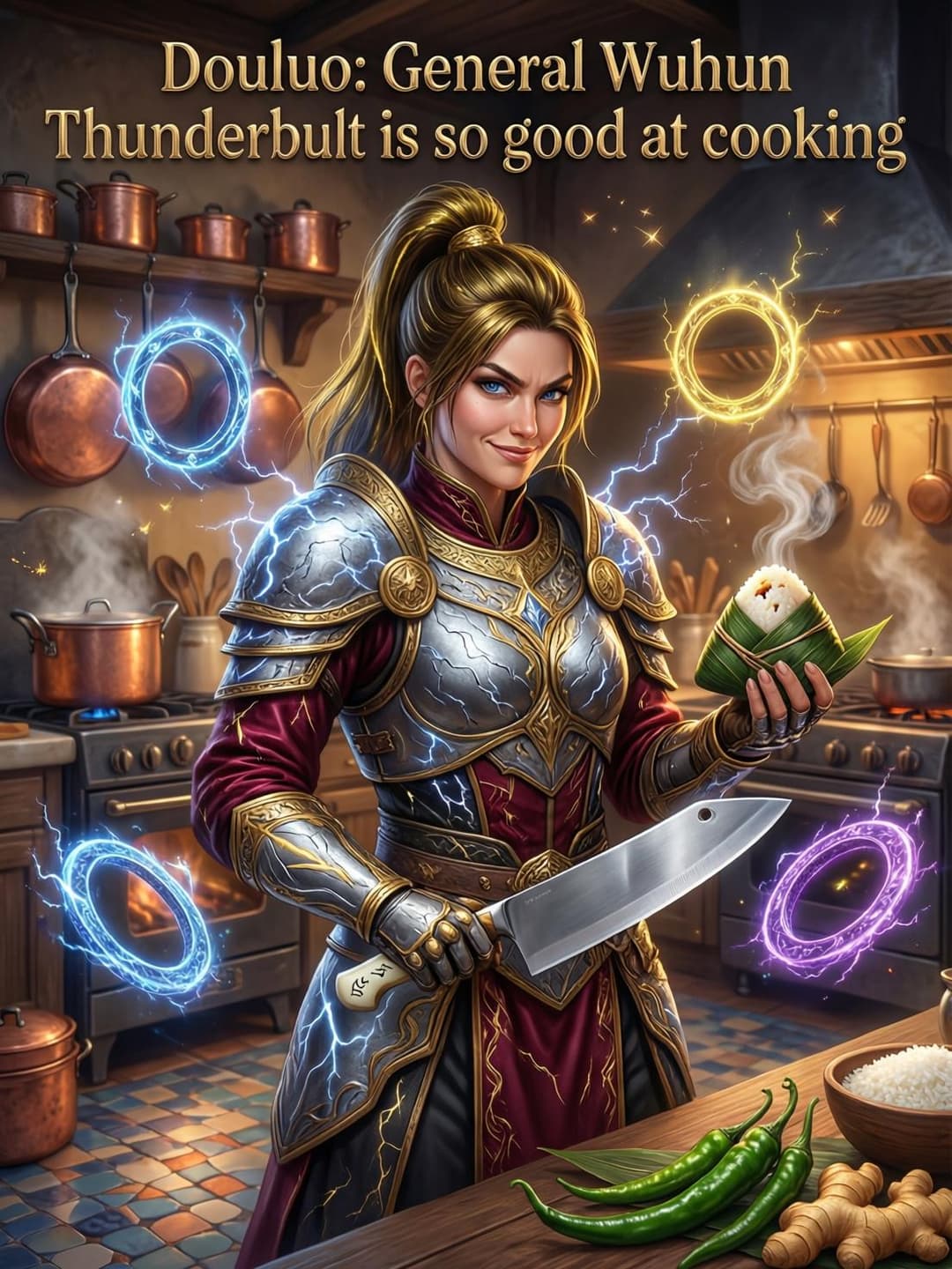 Douluo: General Wuhun Thunderbolt is so good at cooking cover