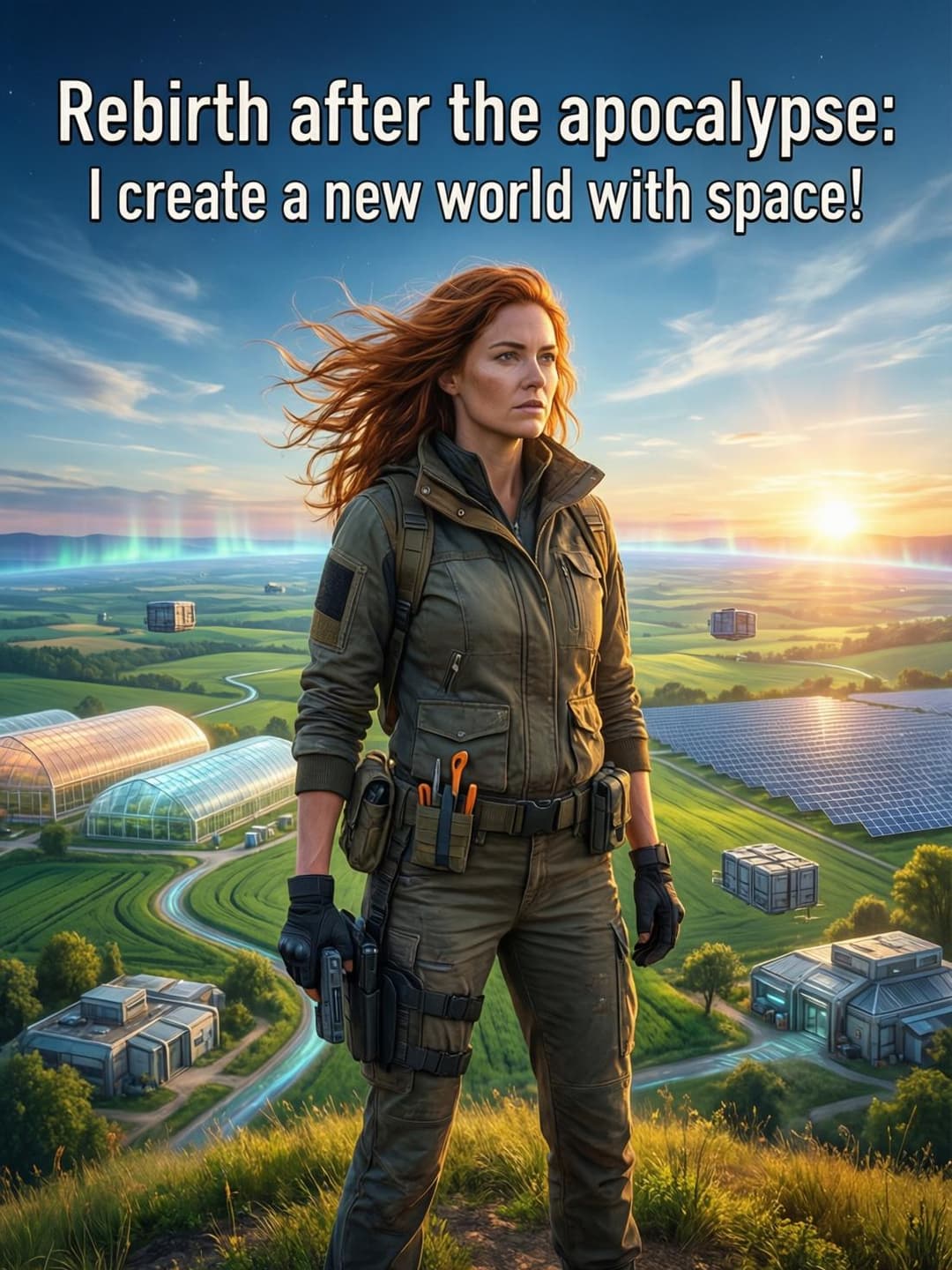 Rebirth after the apocalypse: I create a new world with space! cover