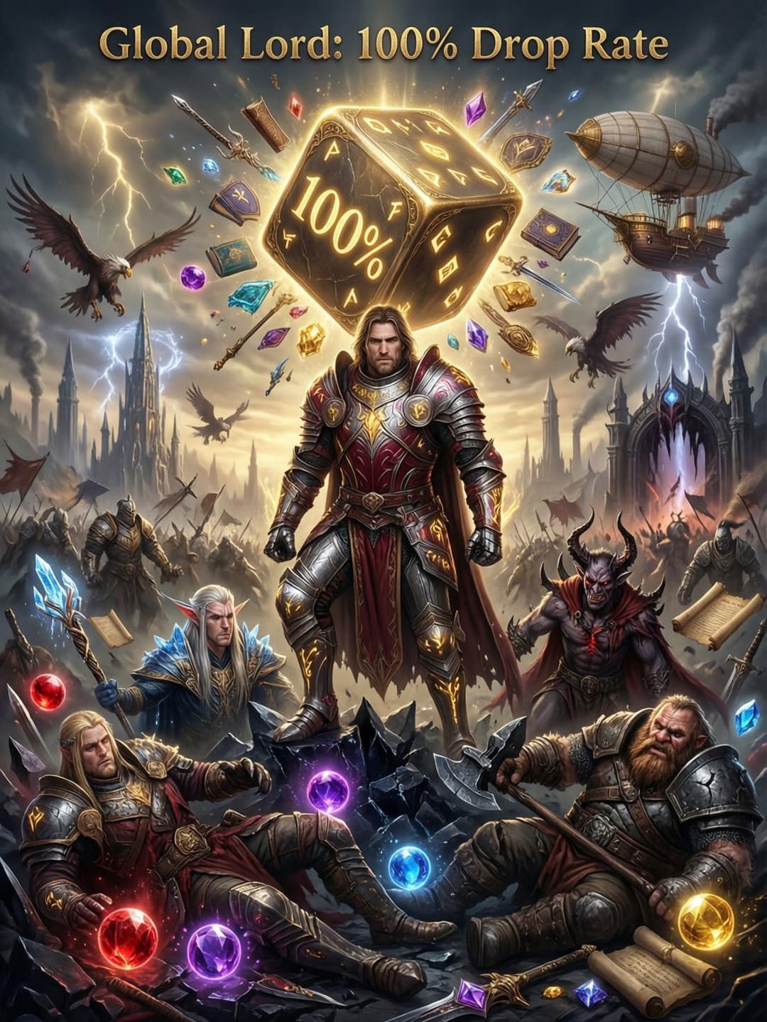 Global Lord: 100% Drop Rate cover