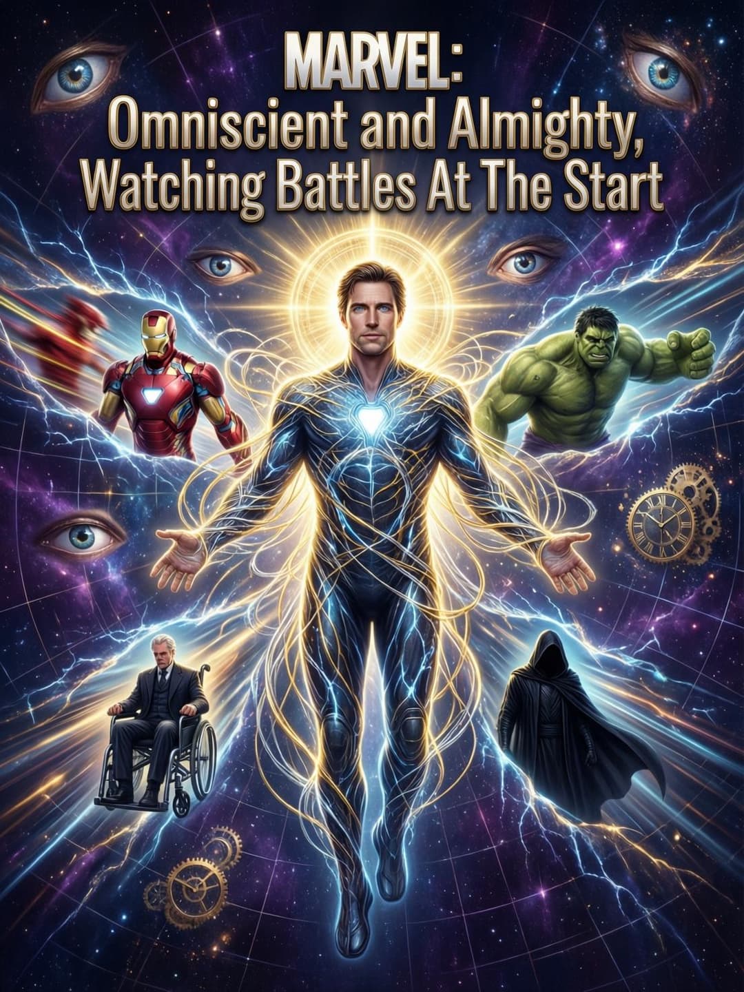Marvel: Omniscient and Almighty, Watching Battles At The Start cover