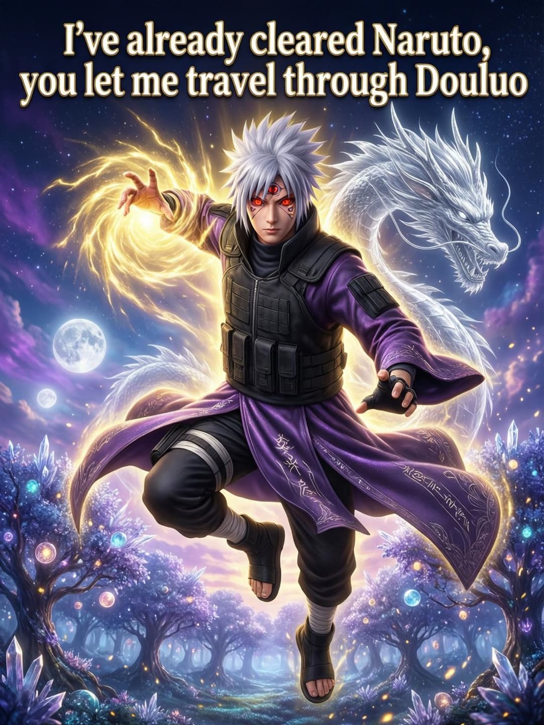 I’ve already cleared Naruto, you let me travel through Douluo cover