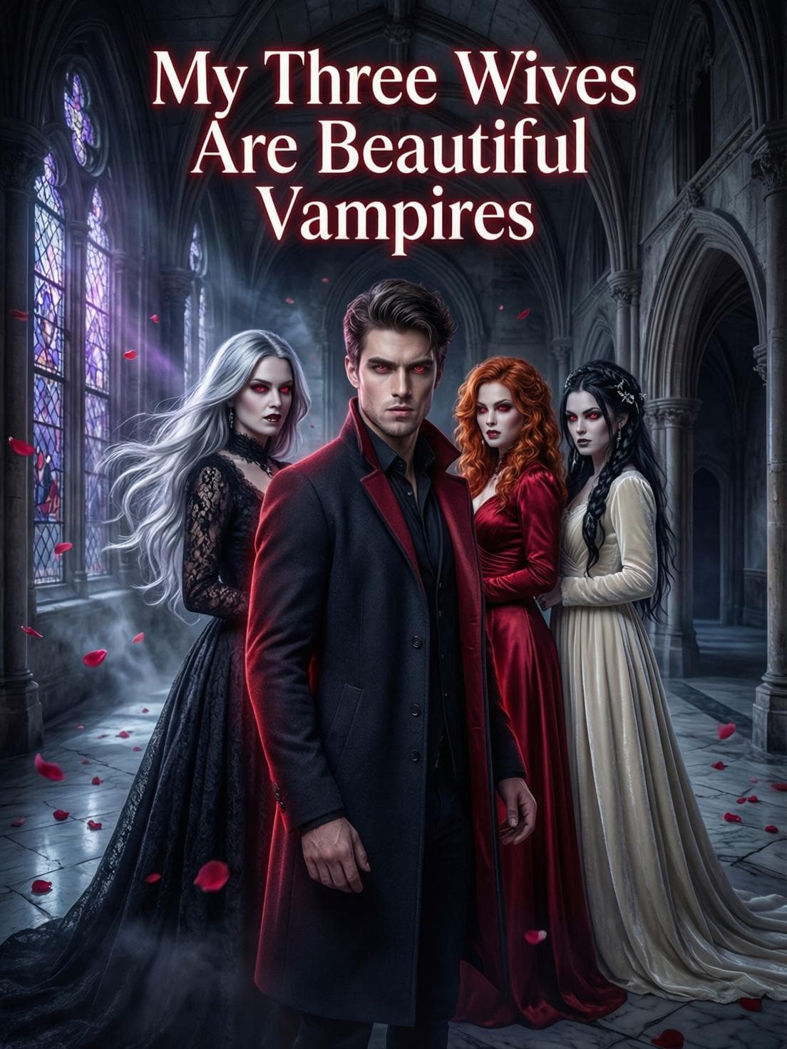 My Three Wives Are Beautiful Vampires. cover