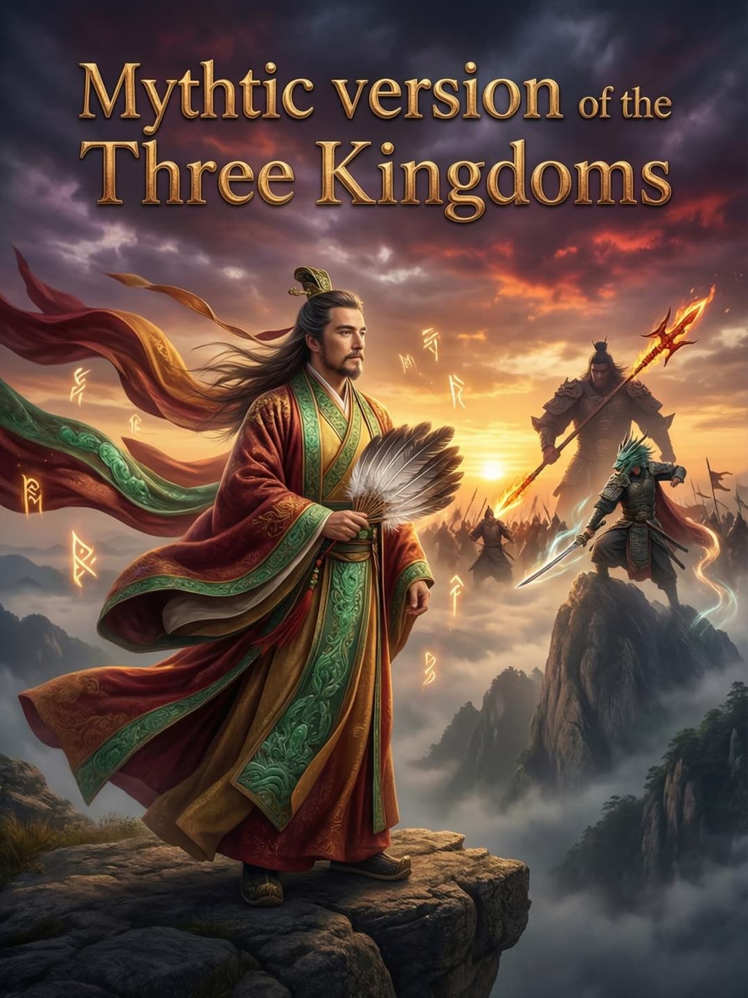 Mythic version of the Three Kingdoms cover