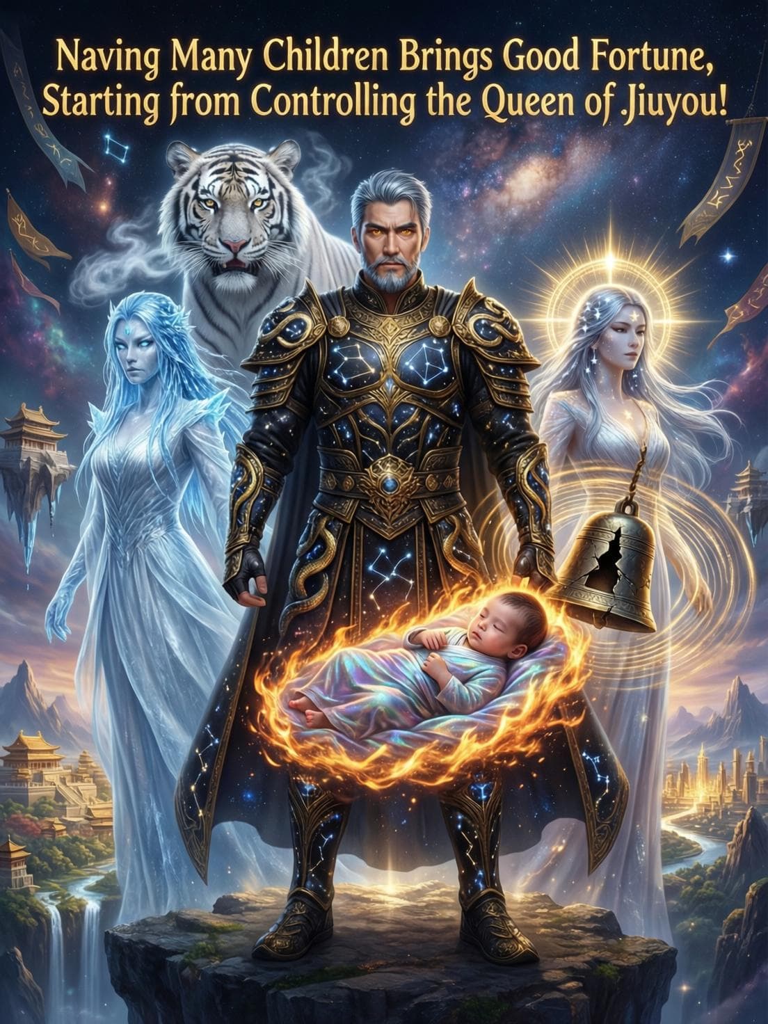 Having many children brings good fortune, starting from controlling the Queen of Jiuyou! cover