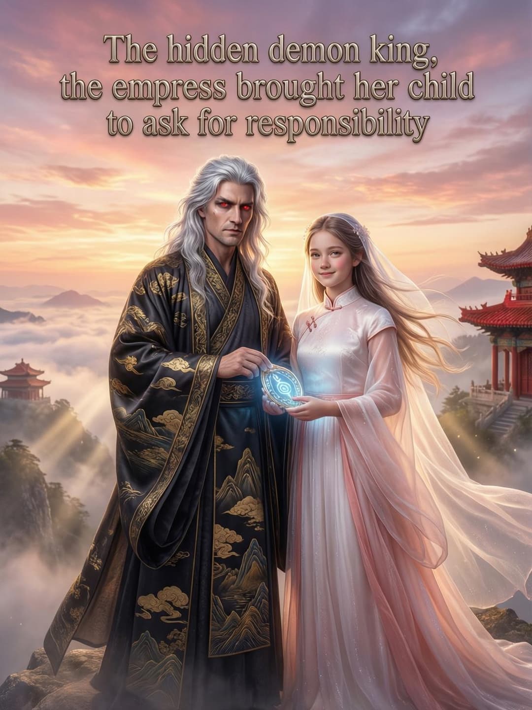 The hidden demon king, the empress brought her child to ask for responsibility cover