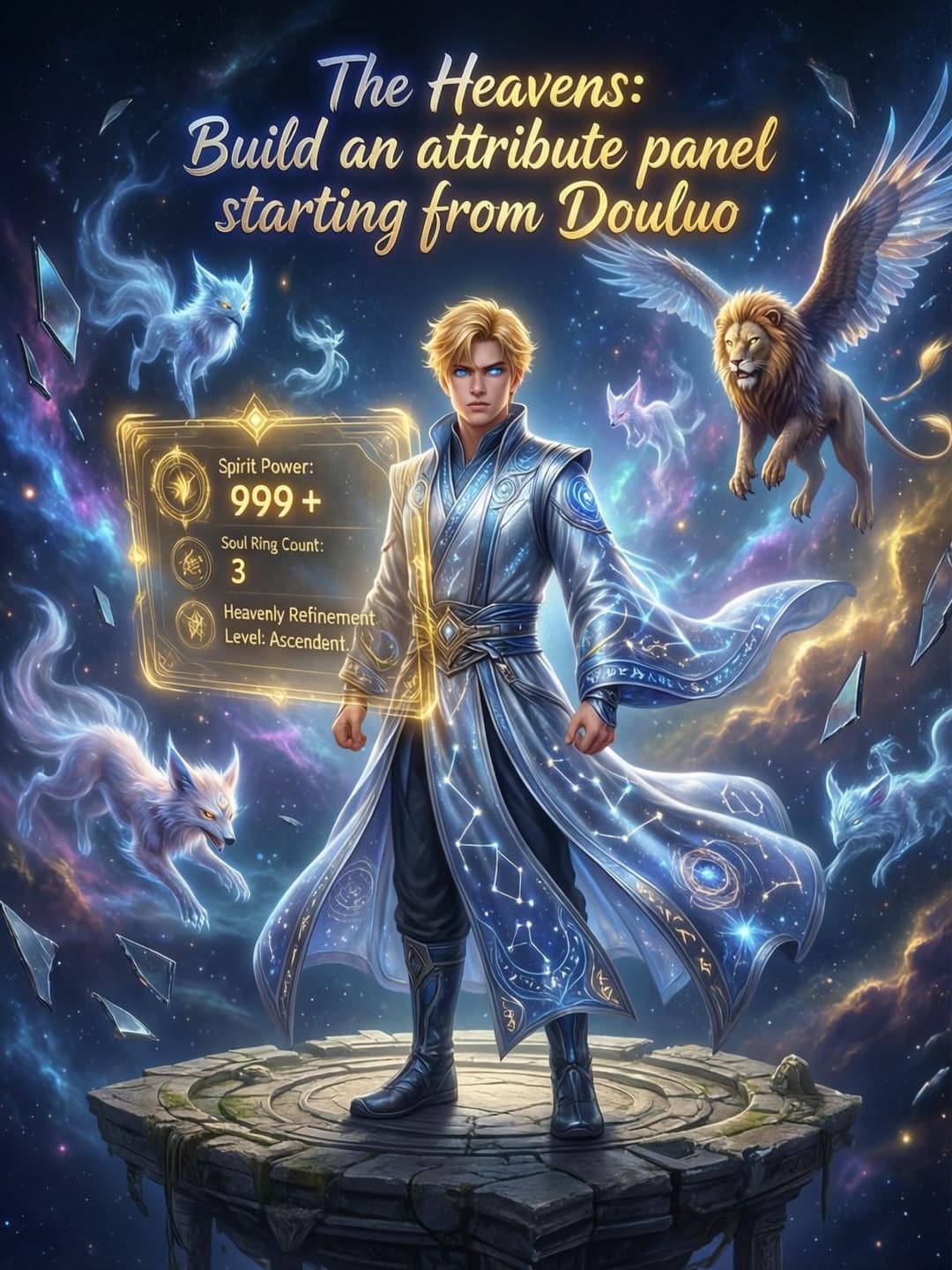 The Heavens: Build an attribute panel starting from Douluo cover