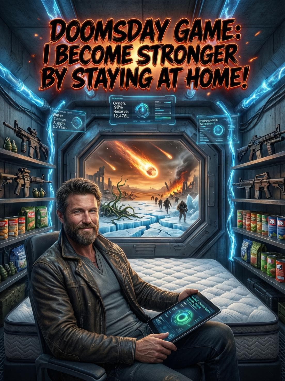 Doomsday Game: I become stronger by staying at home! cover