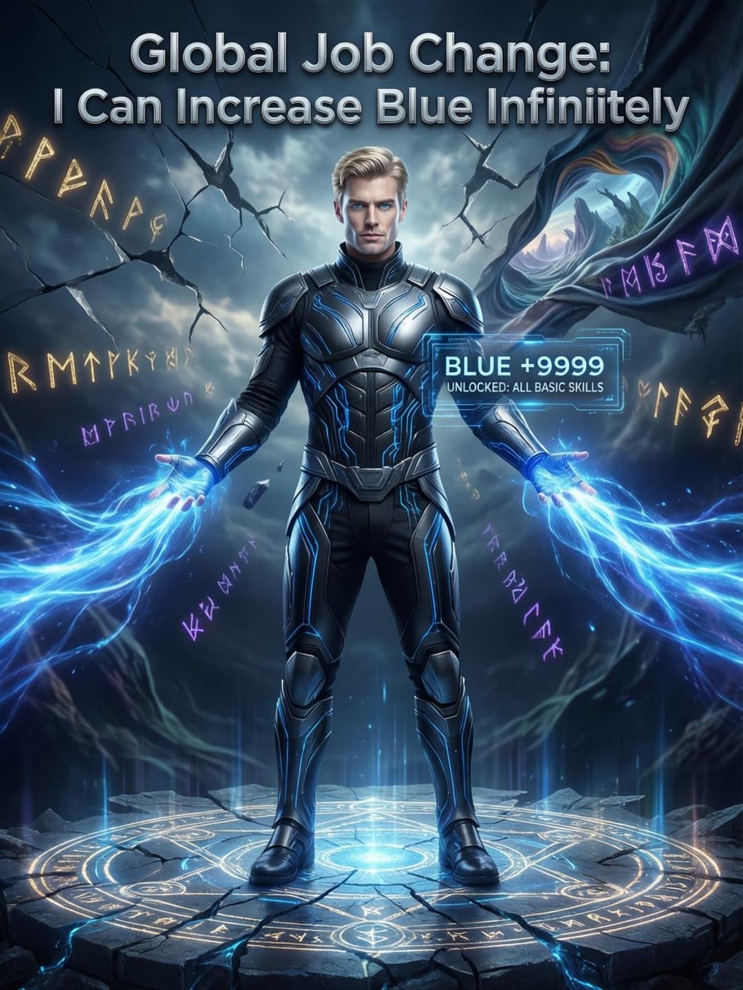 Global Job Change: I Can Increase Blue Infinitely cover