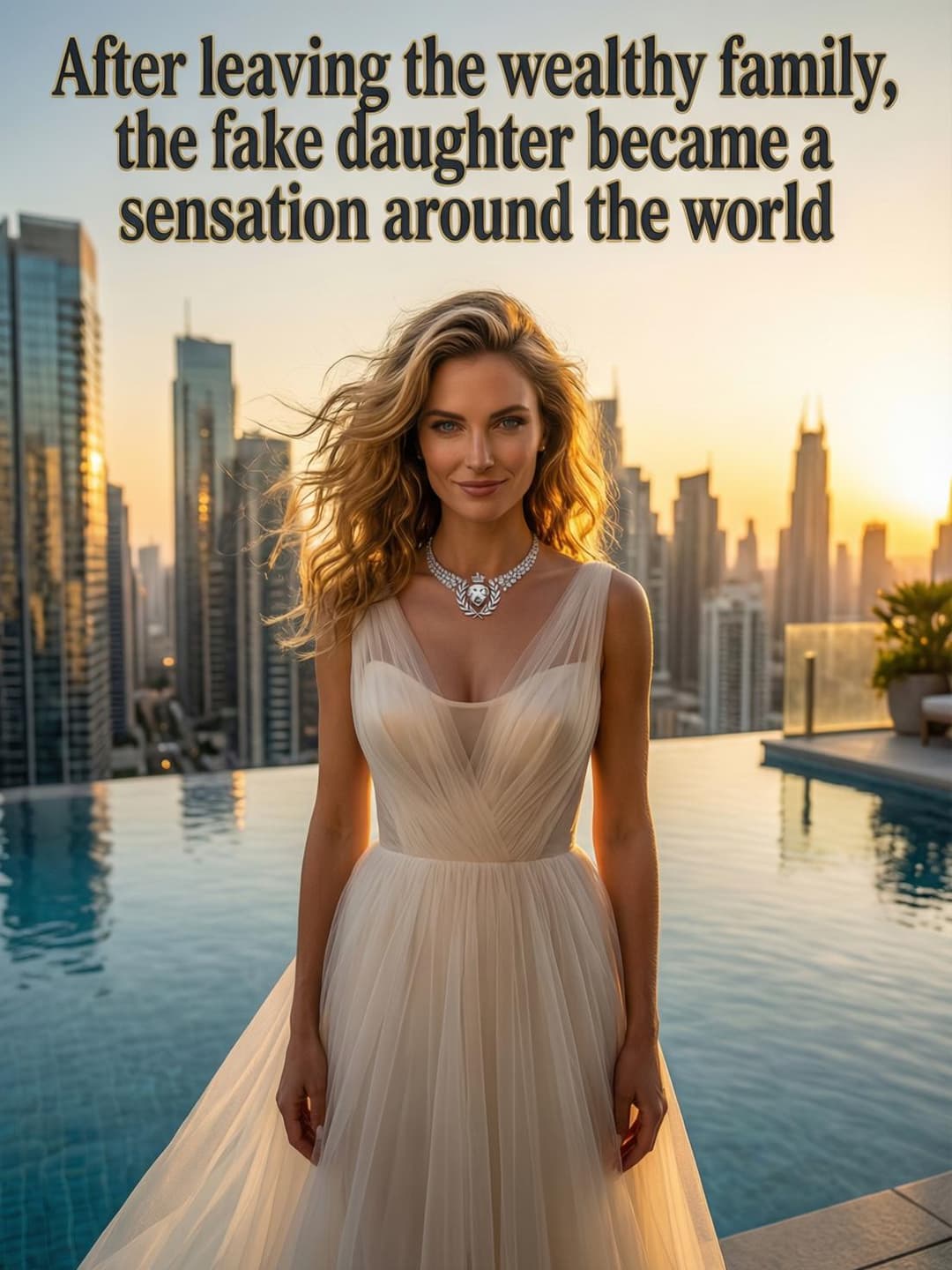 After leaving the wealthy family, the fake daughter became a sensation around the world cover