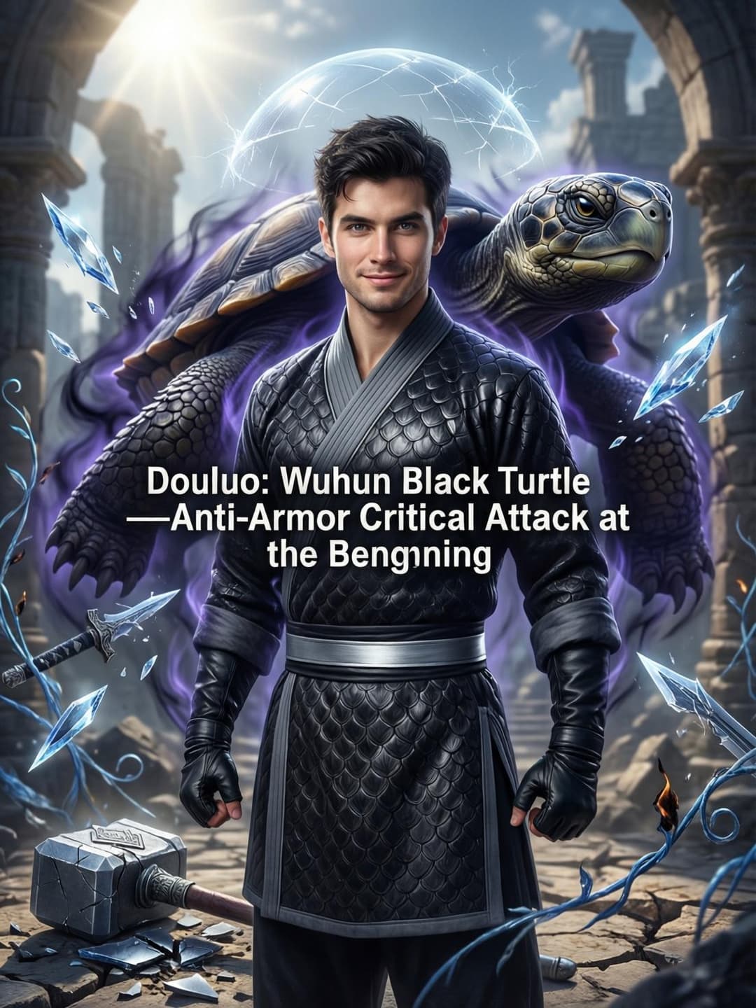 Douluo: Wuhun Black Turtle, anti-armor critical attack at the beginning cover