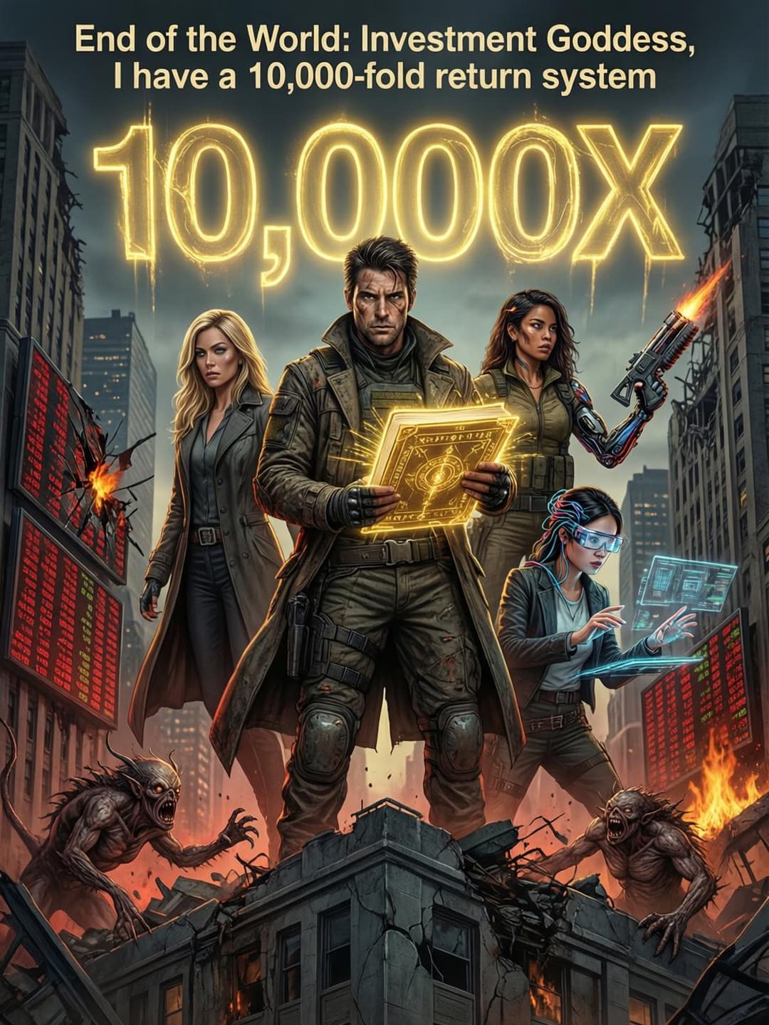 End of the World: Investment Goddess, I have a 10,000-fold return system cover
