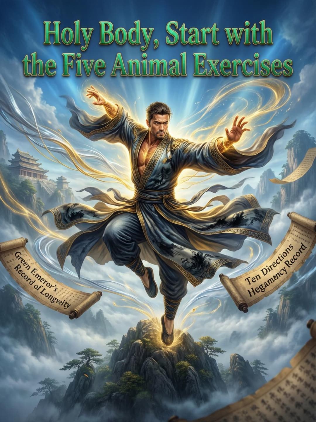 Holy body, start with the Five Animal Exercises cover