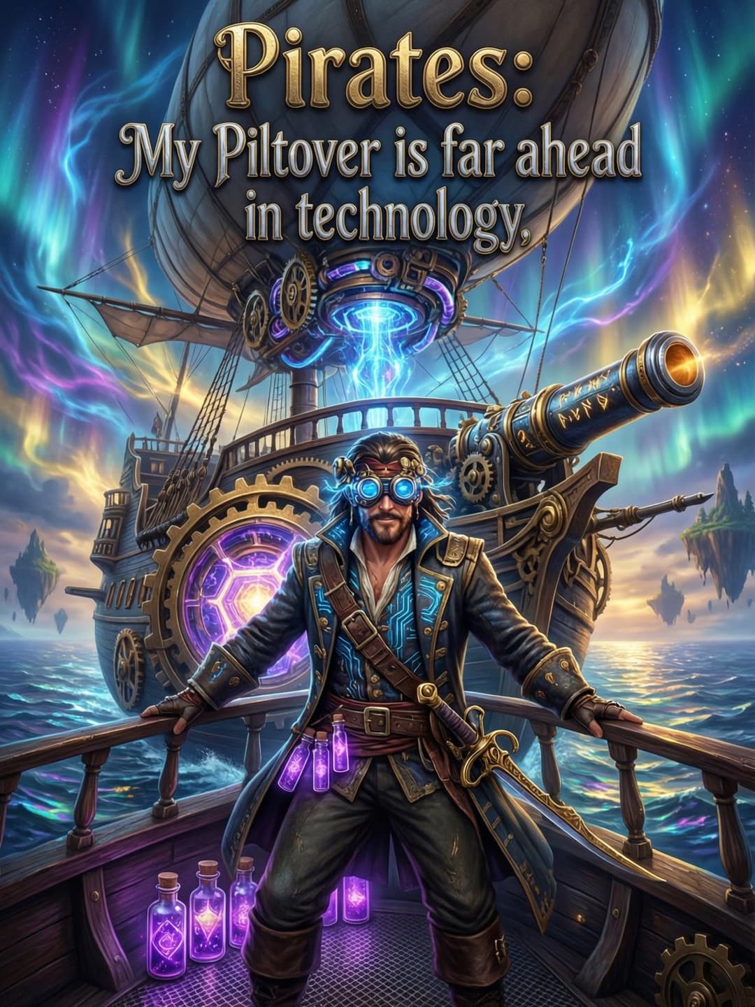 Pirates: My Piltover is far ahead in technology cover