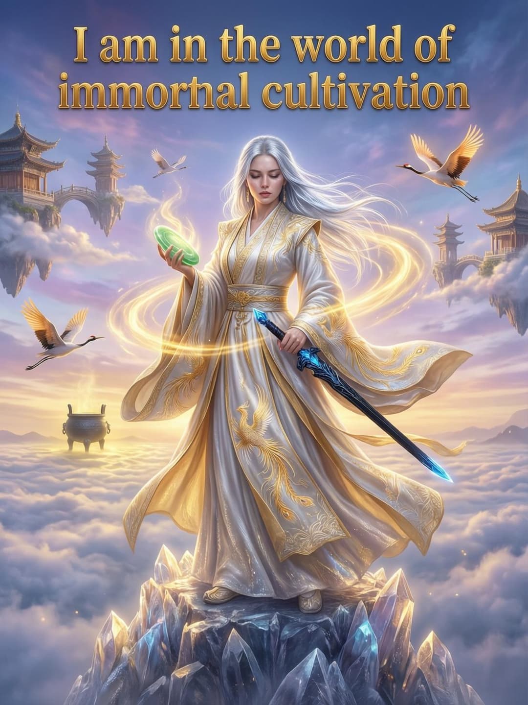 I am in the world of immortal cultivation cover