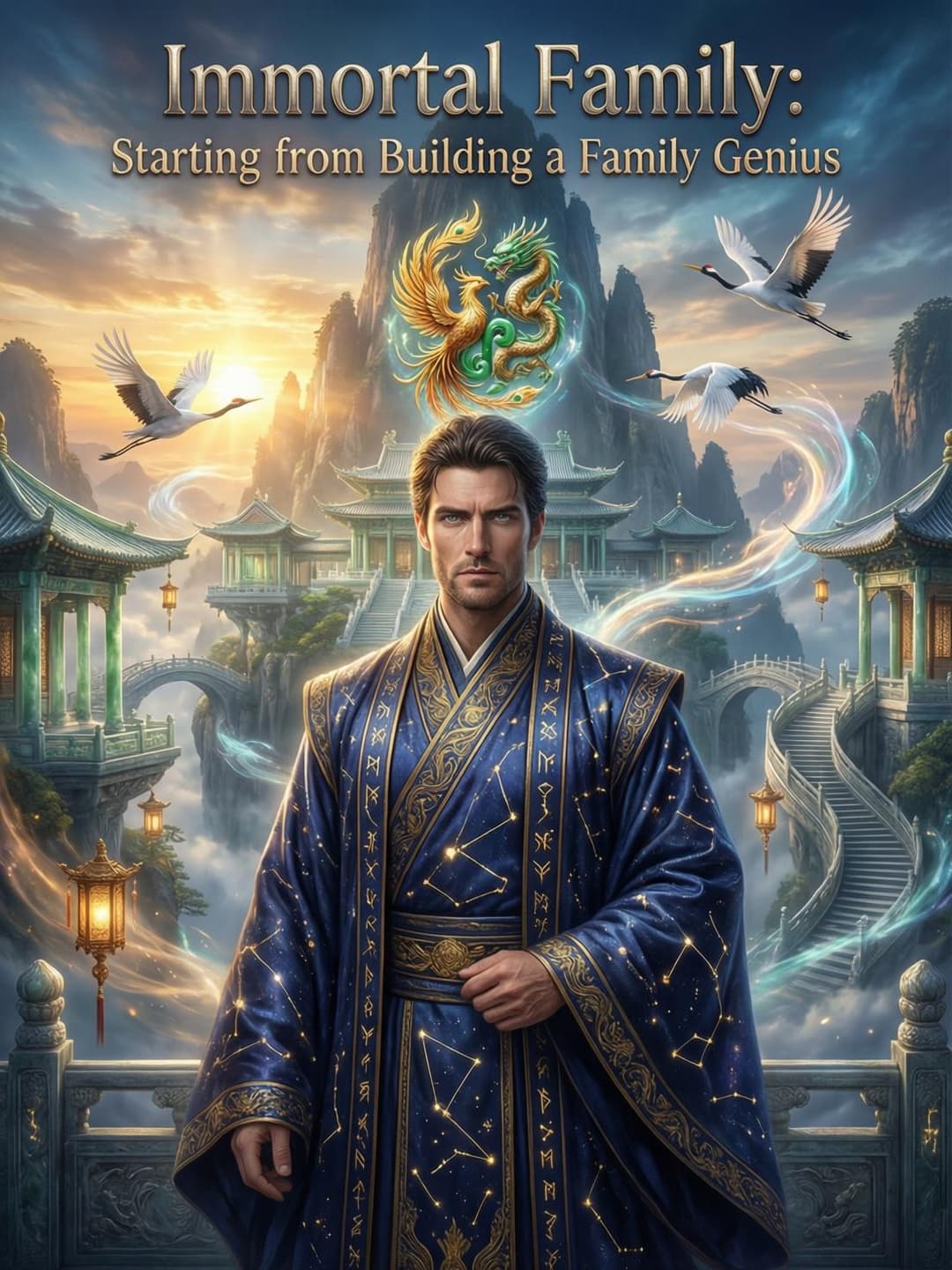 Immortal family: starting from building a family genius cover