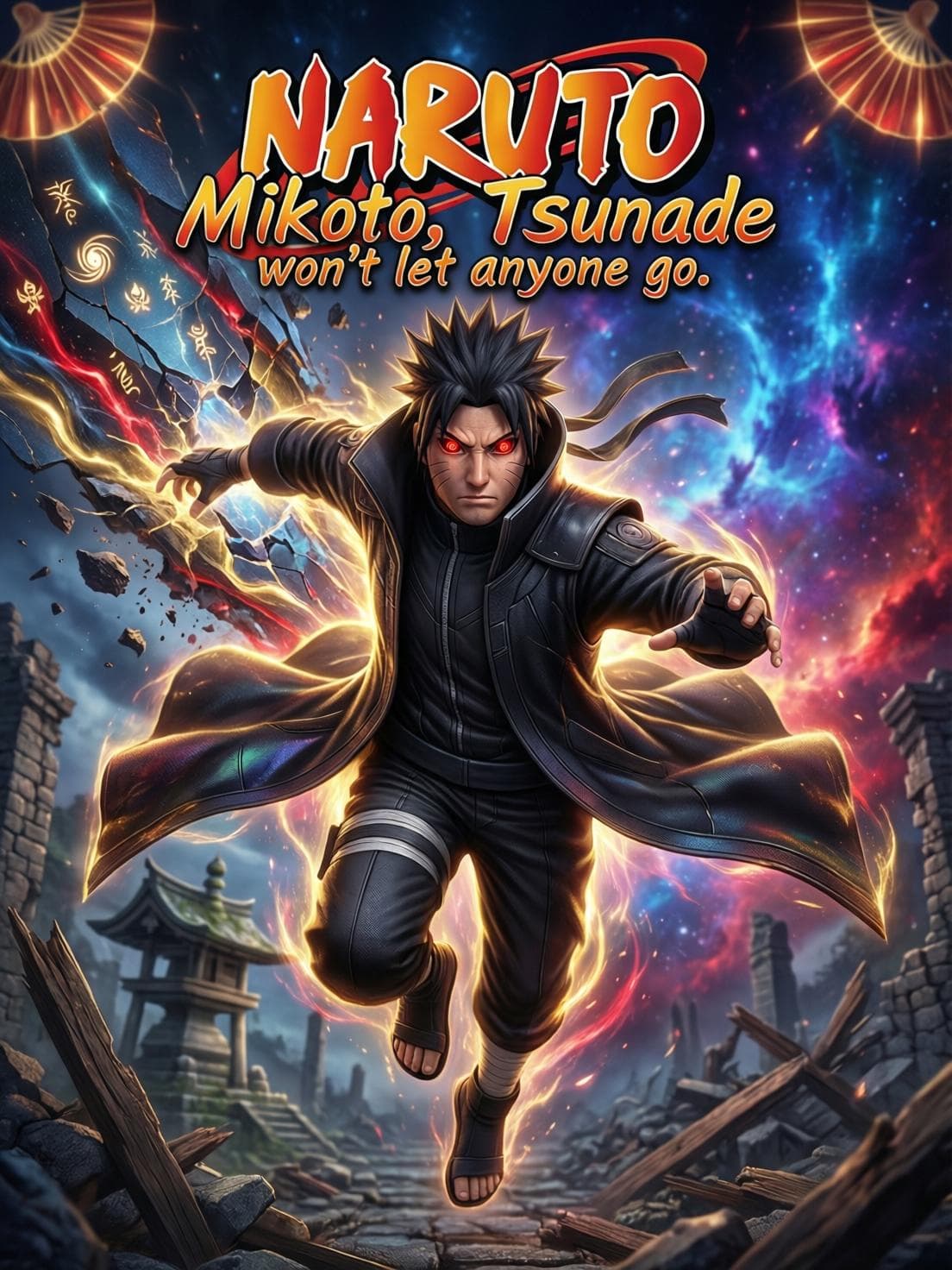 Naruto: Mikoto, Tsunade won't let anyone go. cover