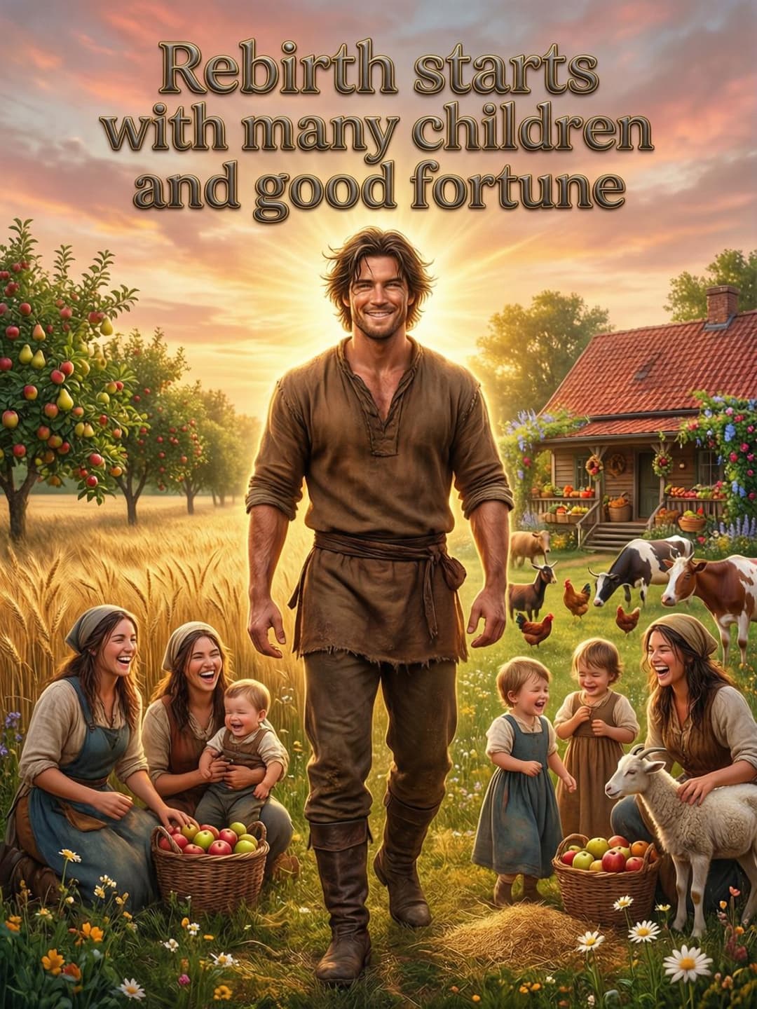 Rebirth starts with many children and good fortune cover