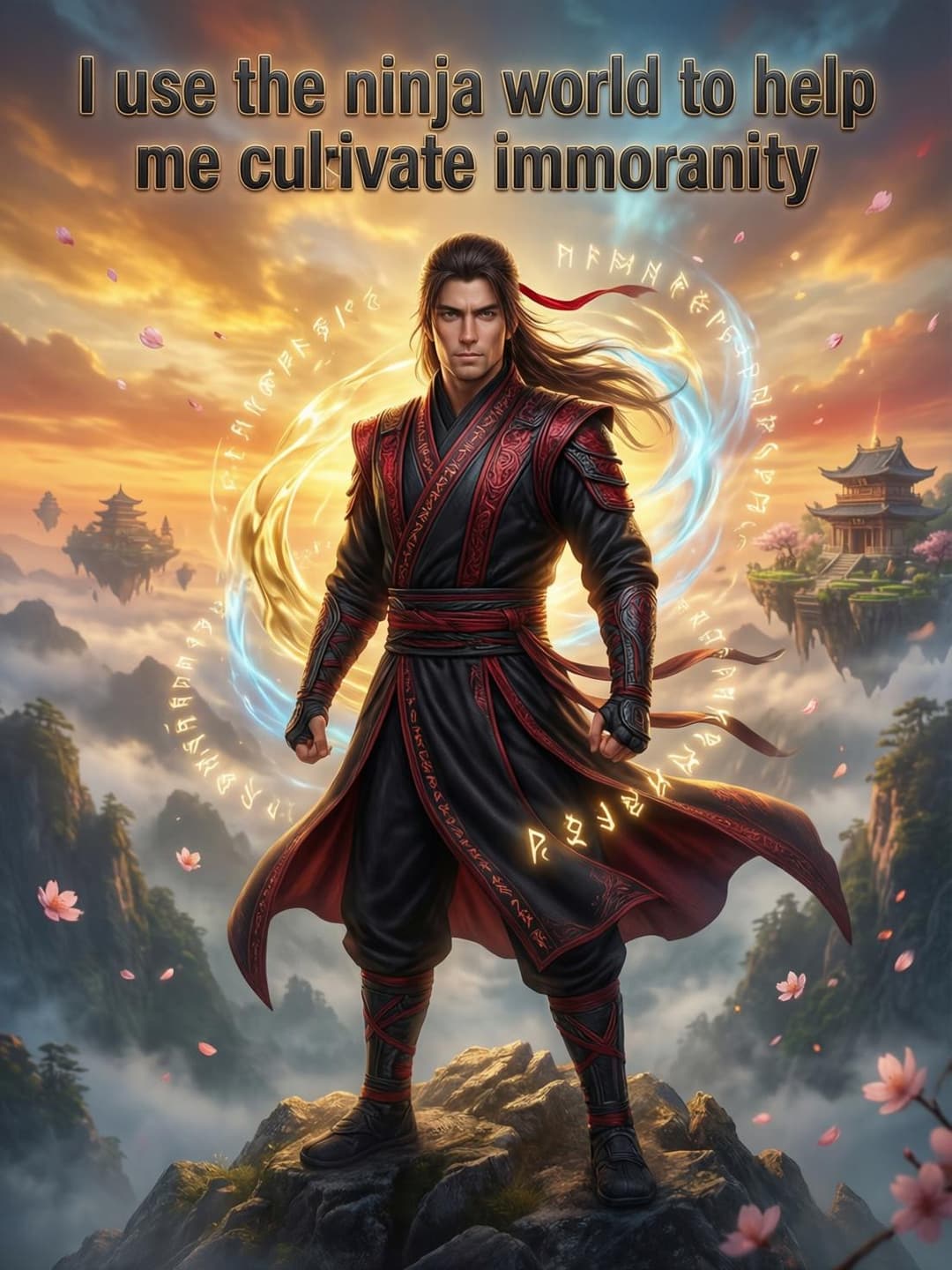 I use the ninja world to help me cultivate immortality cover