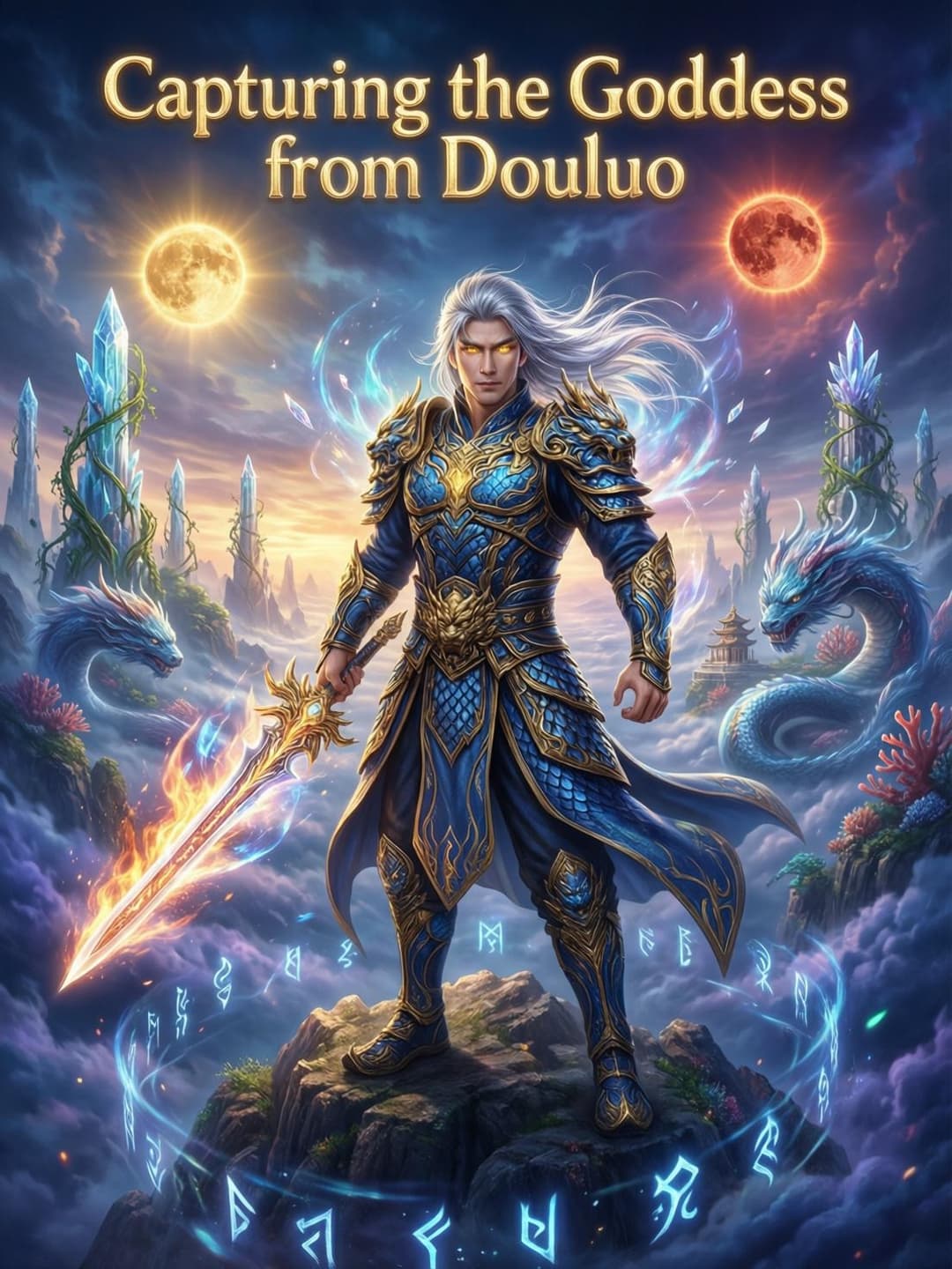 Capturing the Goddess from Douluo cover
