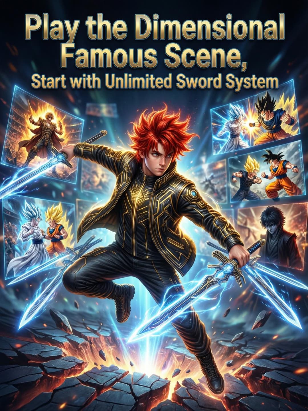 Play the dimensional famous scene, start with unlimited sword system cover