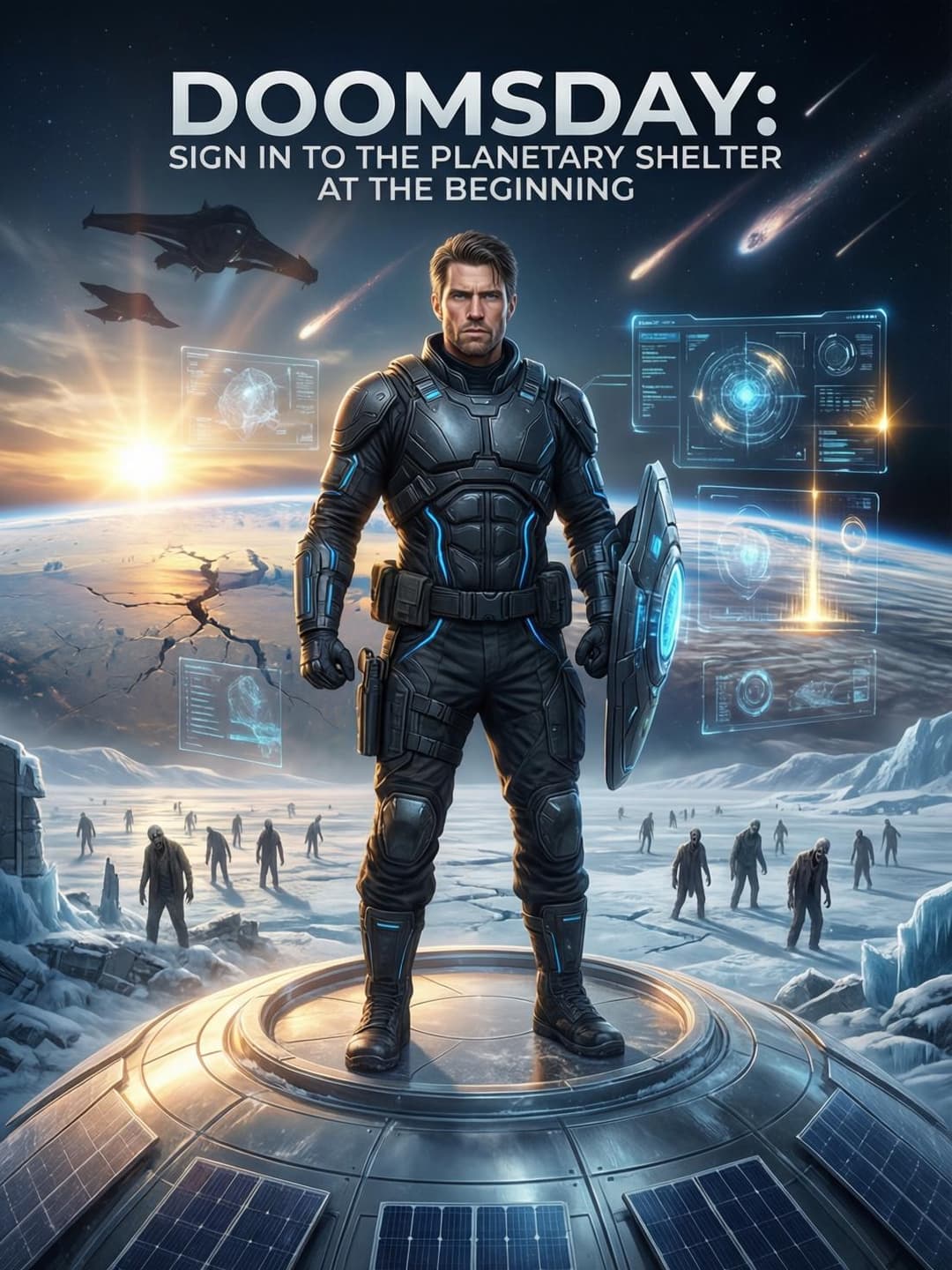 Doomsday: Sign in to the planetary shelter at the beginning. cover