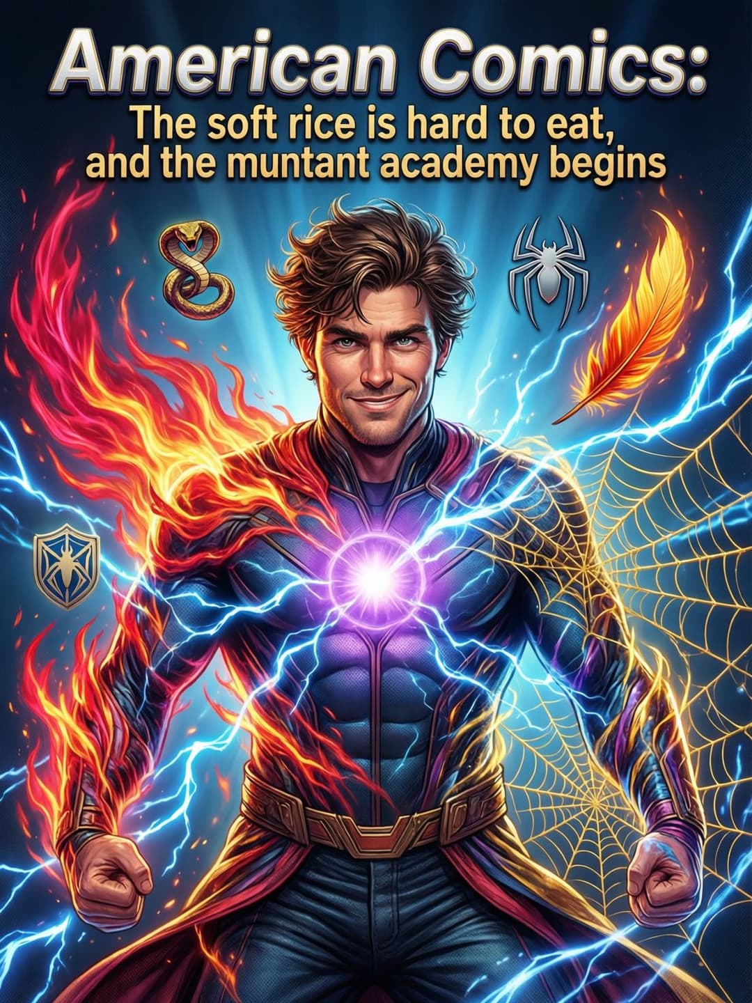 American Comics: The soft rice is hard to eat, and the mutant academy begins cover