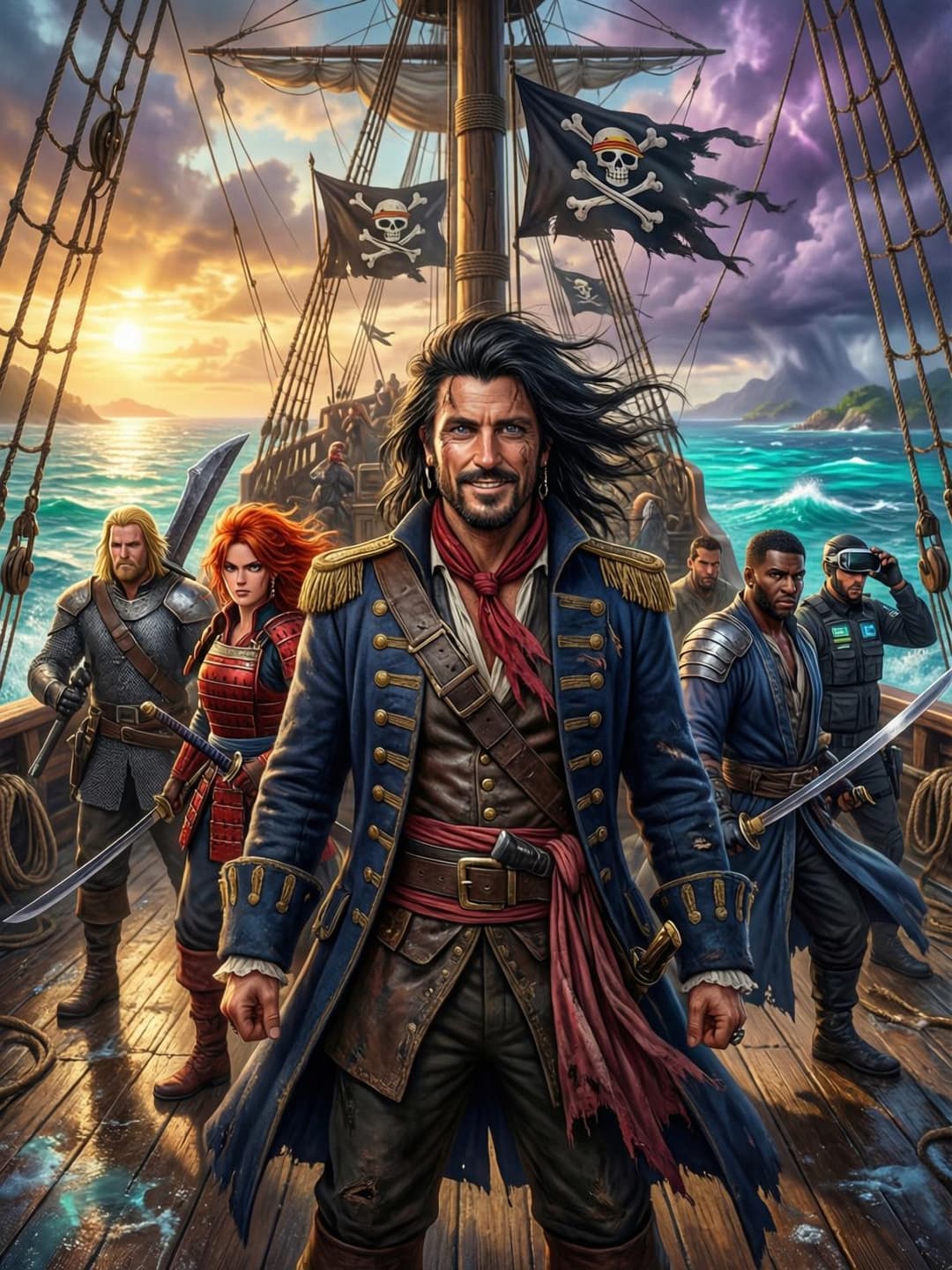 One Piece: My crew members are from all over the world cover